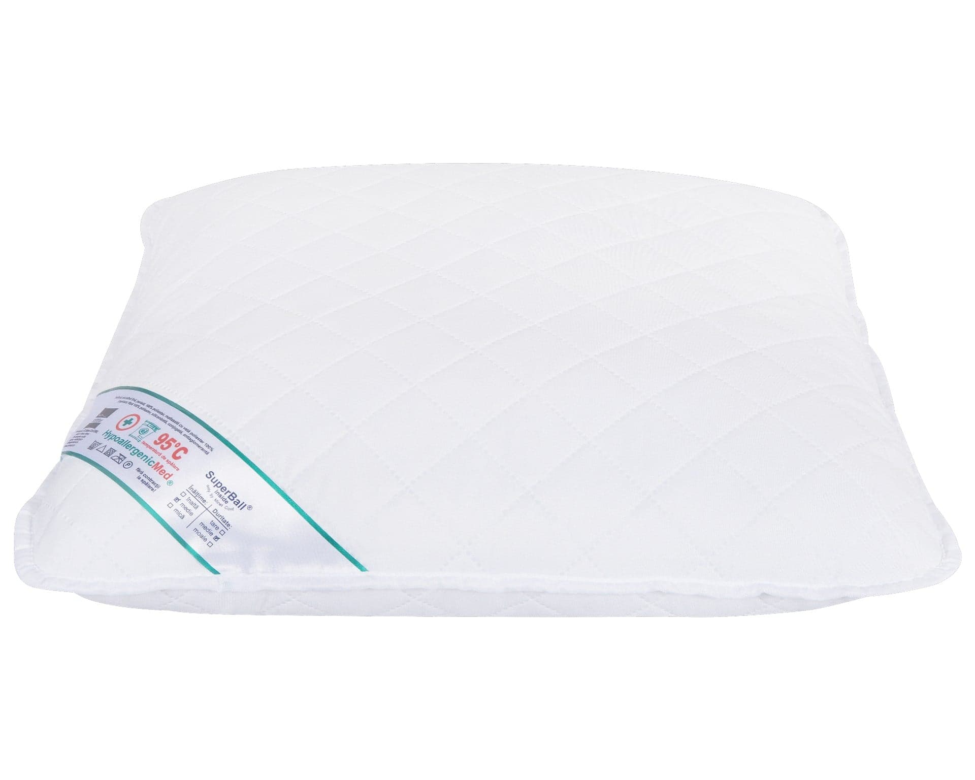 Perna Somnart HypoallergenicMed, lavabila la 95°C, 70 x 70 cm - 9