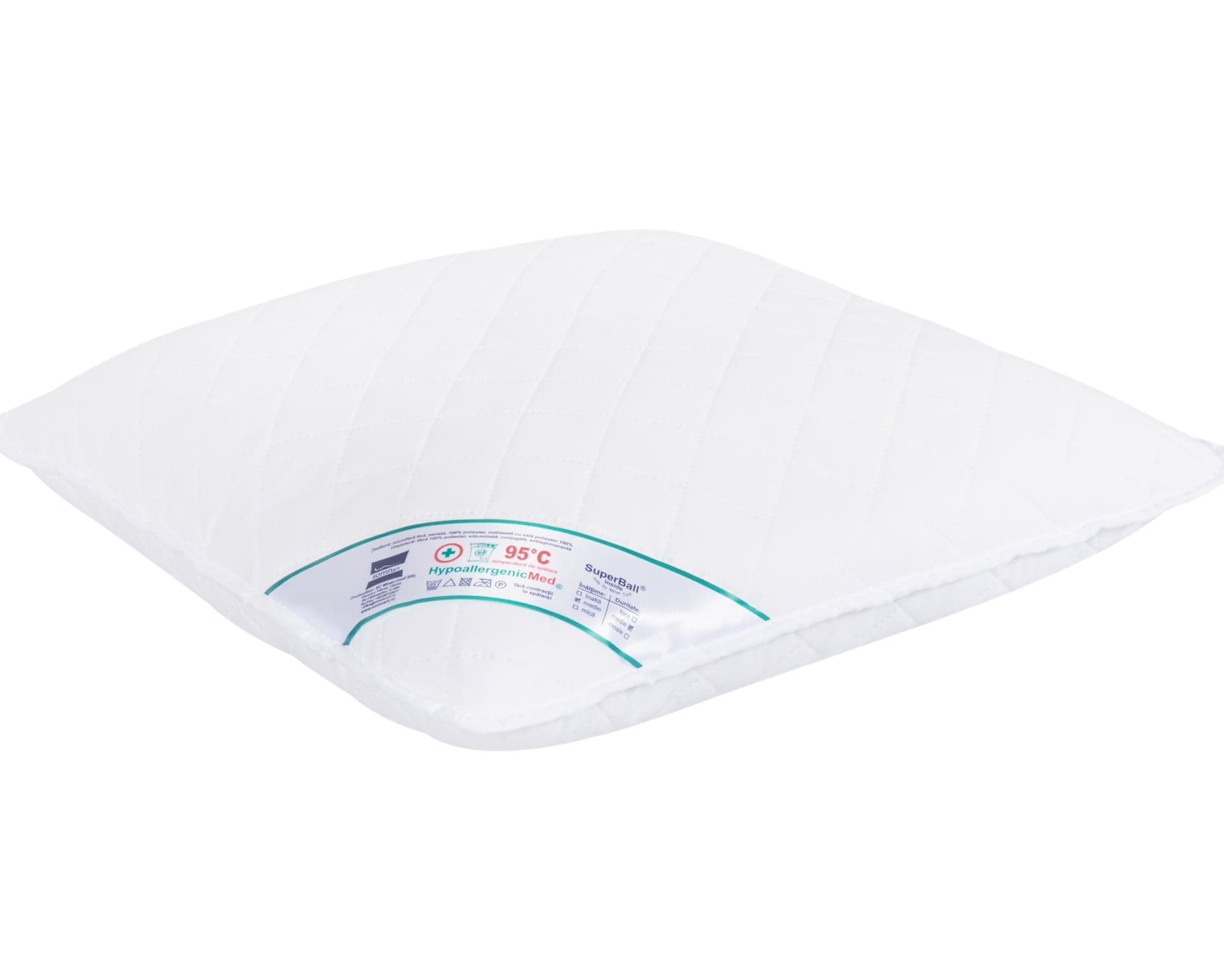 Perna Somnart HypoallergenicMed, lavabila la 95°C, 70 x 70 cm - 10