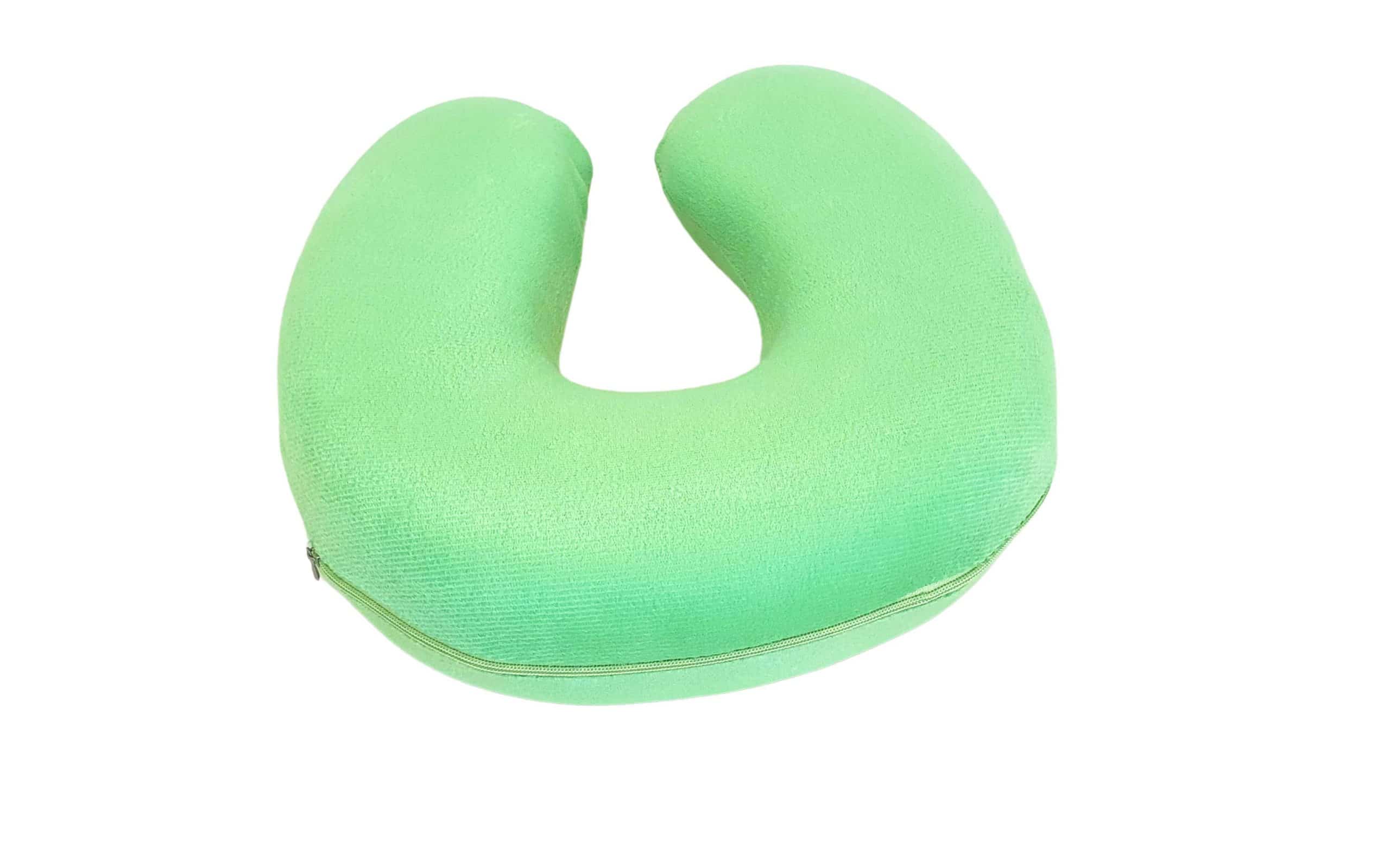 Perna calatorie Somnart Memory, cu spuma de memorie si husa detasabila si lavabila, Aloe Vera - 13