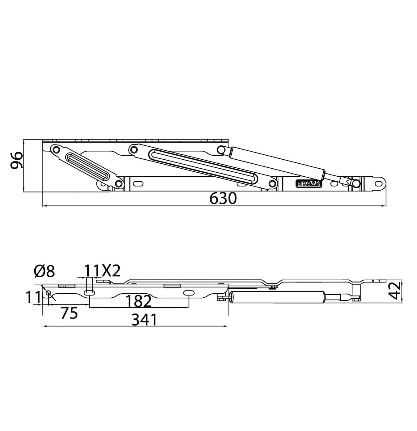 Sistem pneumatic rabatare somiera putere pentru saltele de pana la 160x200 - 6