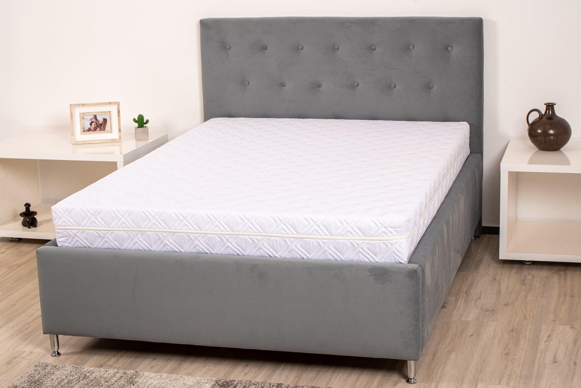 Saltea cu spumă poliuretanică Somnart Avantaj Ortopedic 90x200, înălțime 16 cm, ortopedică, husă detașabilă, hipoalergenică, rulată, fermitate medie - 18