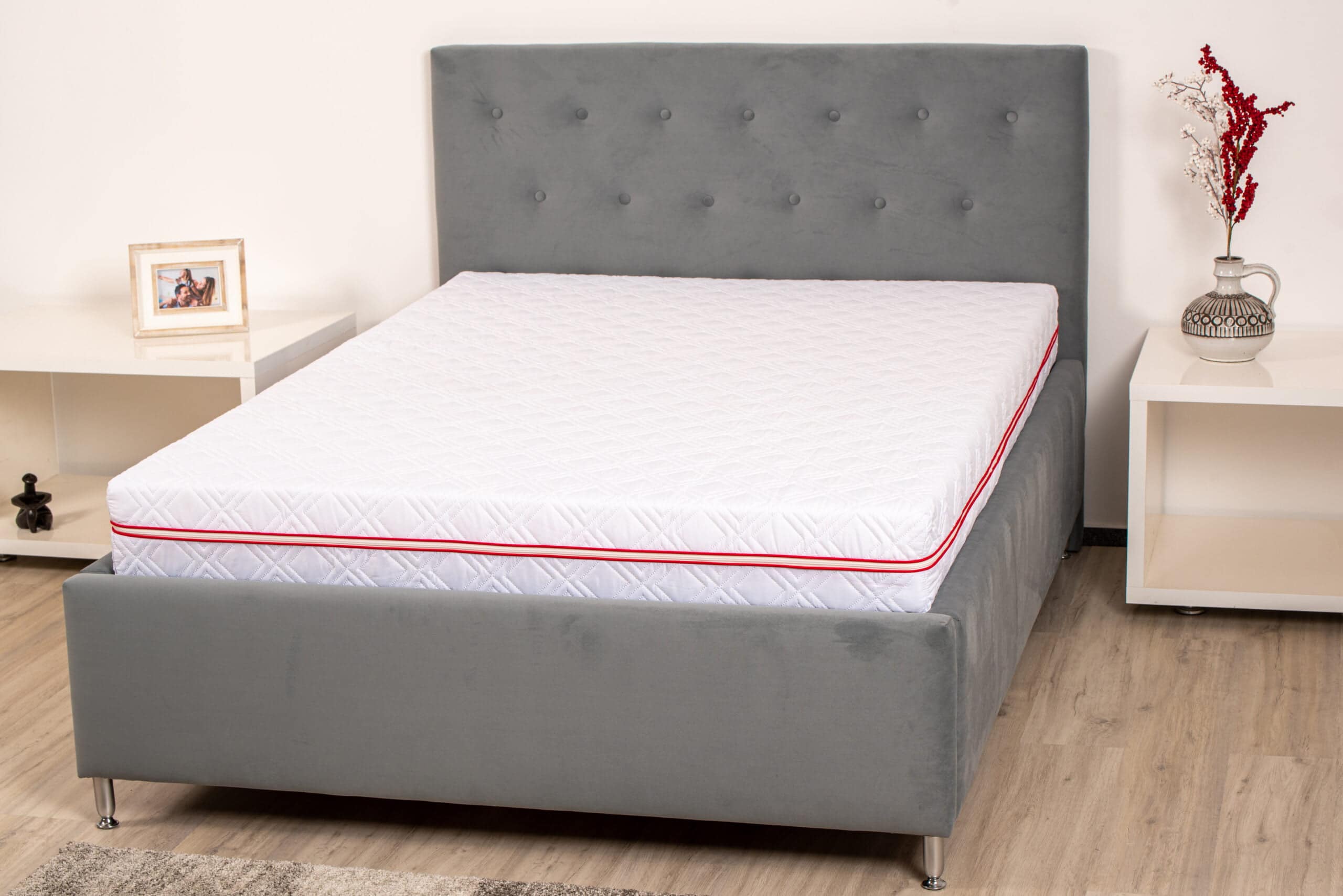 Saltea cu memorie Somnart Avantaj Memory 90x200, înălțime 16 cm, husă detașabilă, hipoalergenică, rulată, fermitate medie - 18