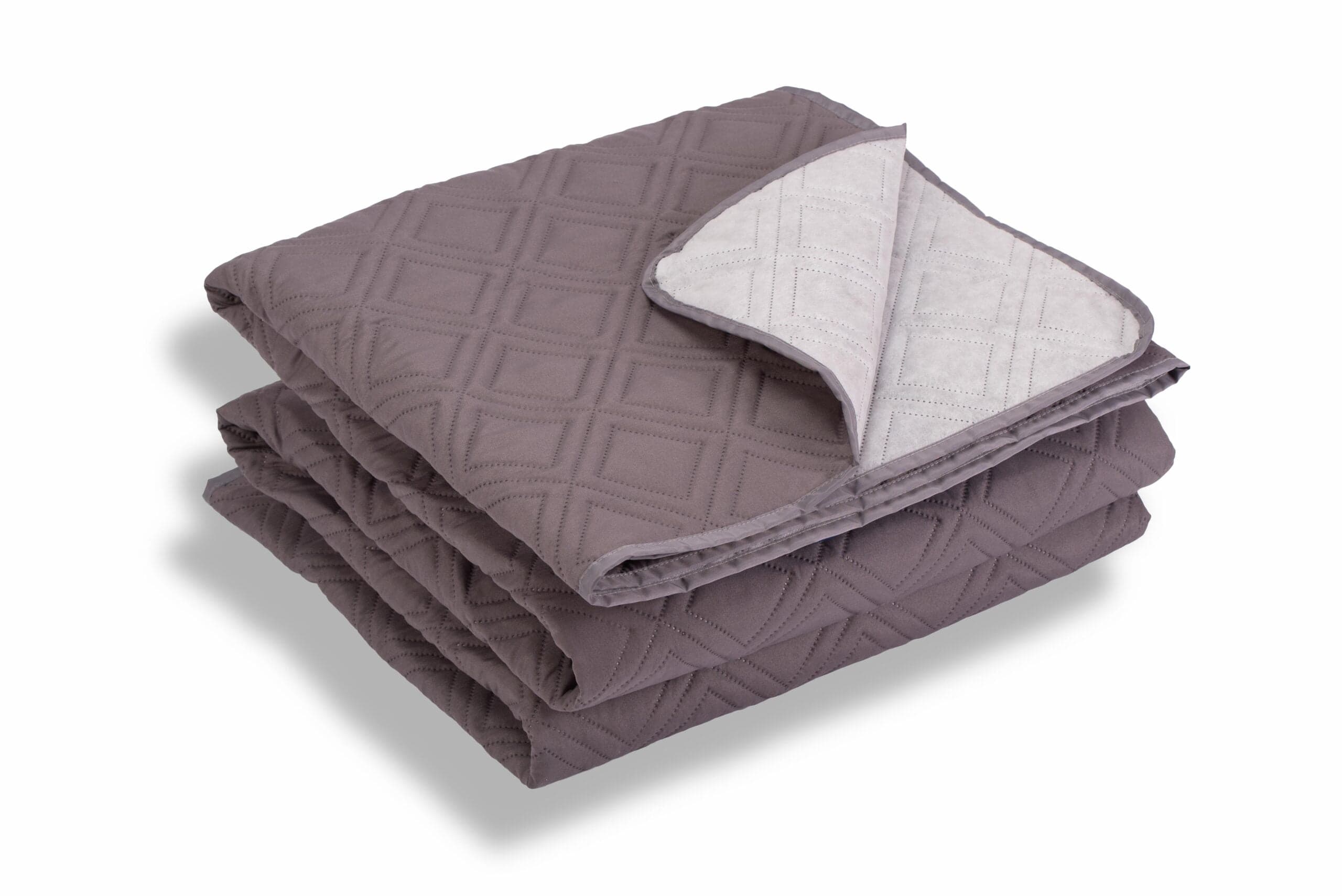 Cuvertura de pat Somnart, gri, microfibra soft-touch, 220x240 cm - 4