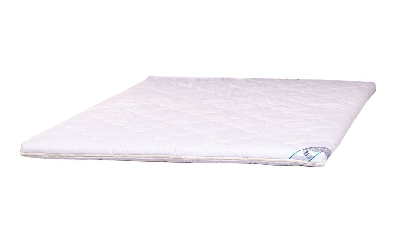 Topper cu memorie, husa bumbac, detasabila, spalare la 90°C, HypoallergenicMed Somnart, 140x190 cm - 4