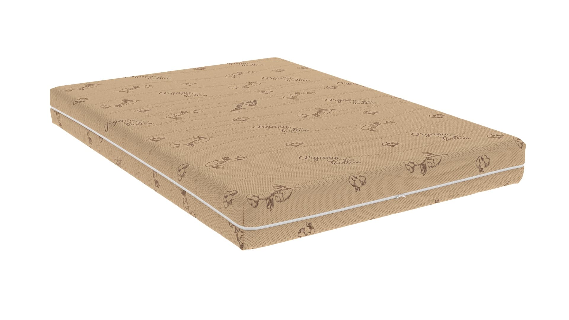 Saltea cu spuma poliuretanica Somnart Ortopedic Bio Cotton 140x200, inaltime 17 cm, ortopedica, husa detasabila si lavabila, fermitate medie - 10