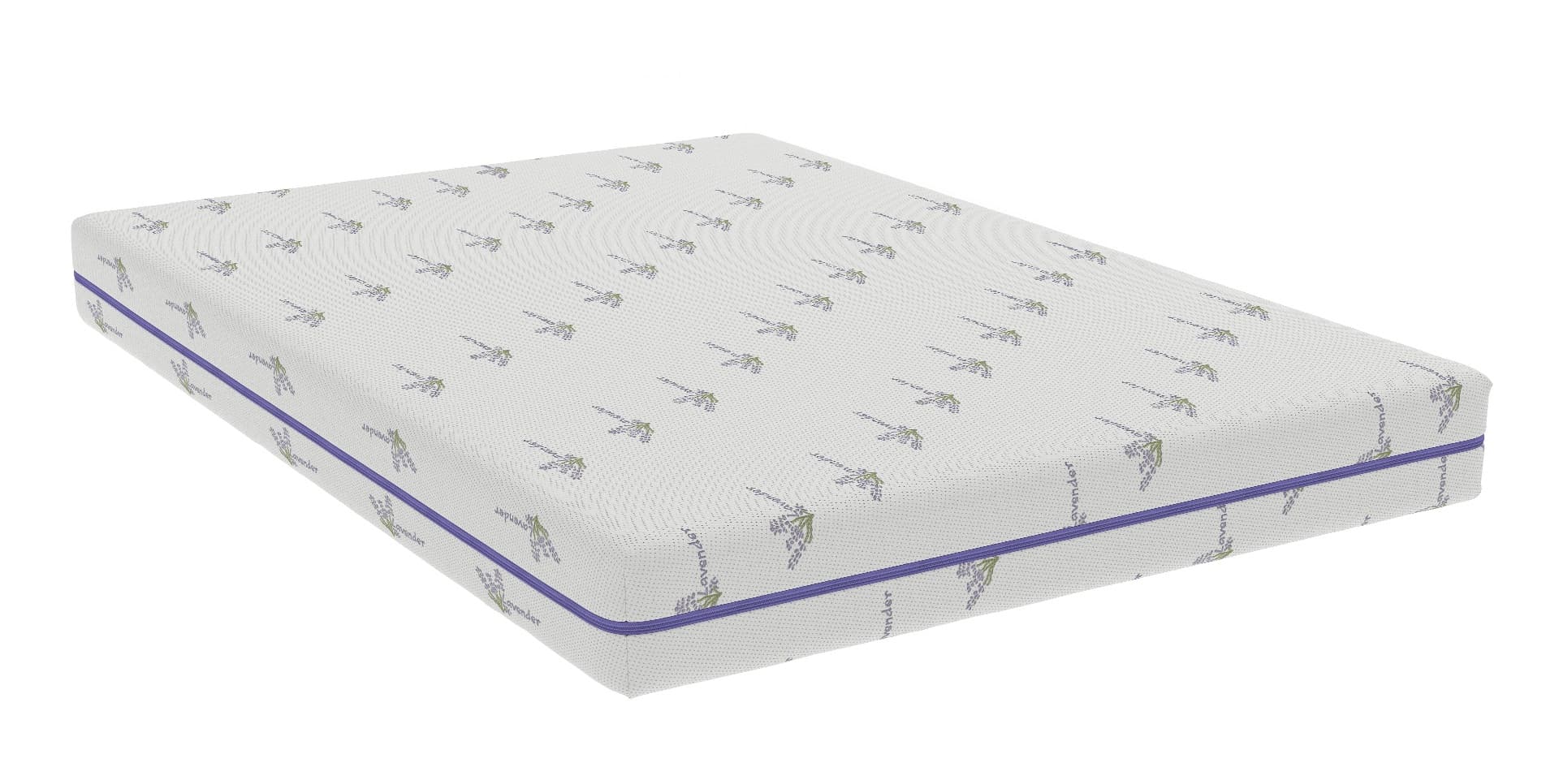 Saltea cu memorie Somnexpert Lavanda 140x200, înălțime 16 cm, ortopedică, husă tratată cu lavandă, lavabilă, cu fermoar, rulată, fermitate medie - 13