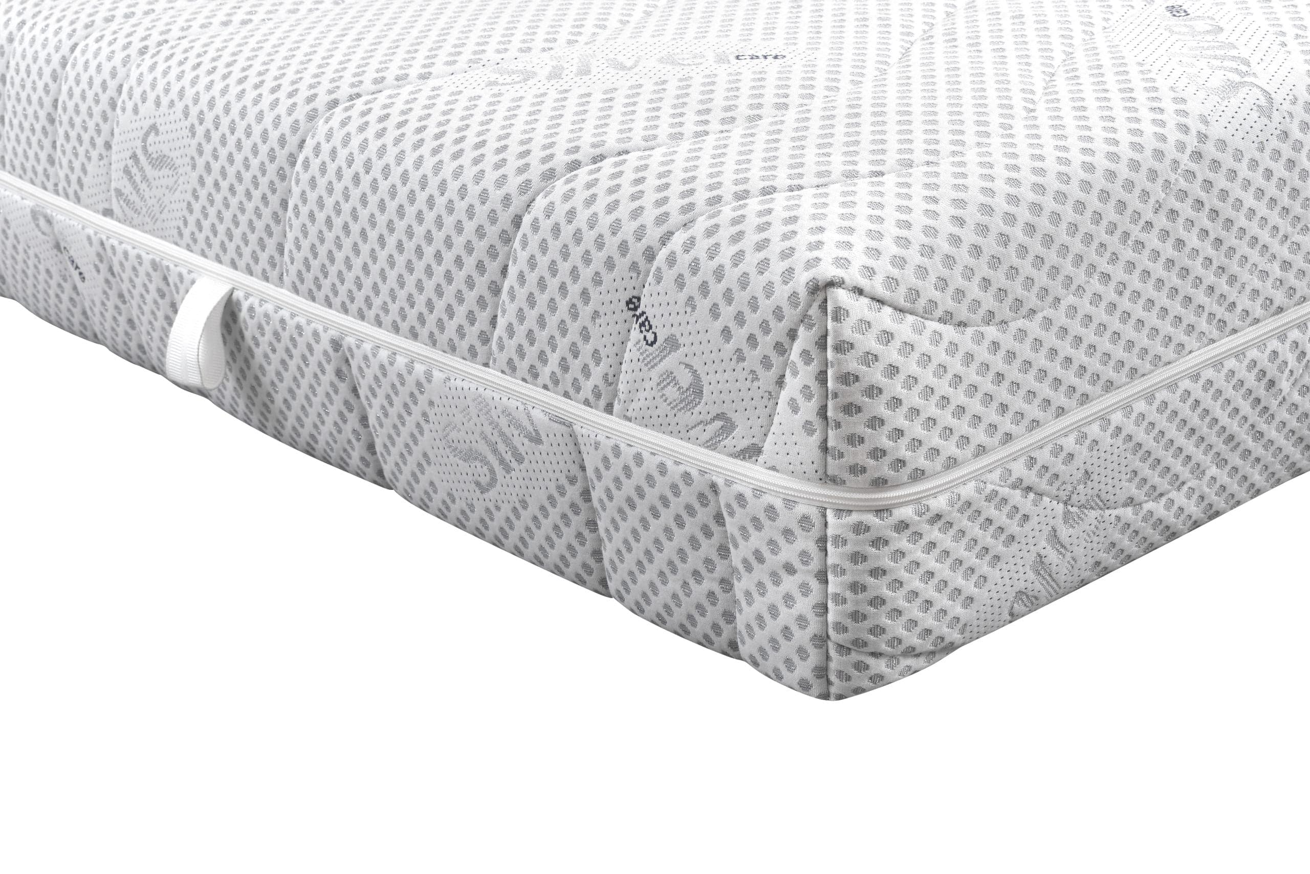 Saltea cu spuma poliuretanica Somnexpert Silver FORTE, 90x200, inaltime 20 cm, ortopedica, husa ioni argint lavabila, manere, fermitate mare - 9
