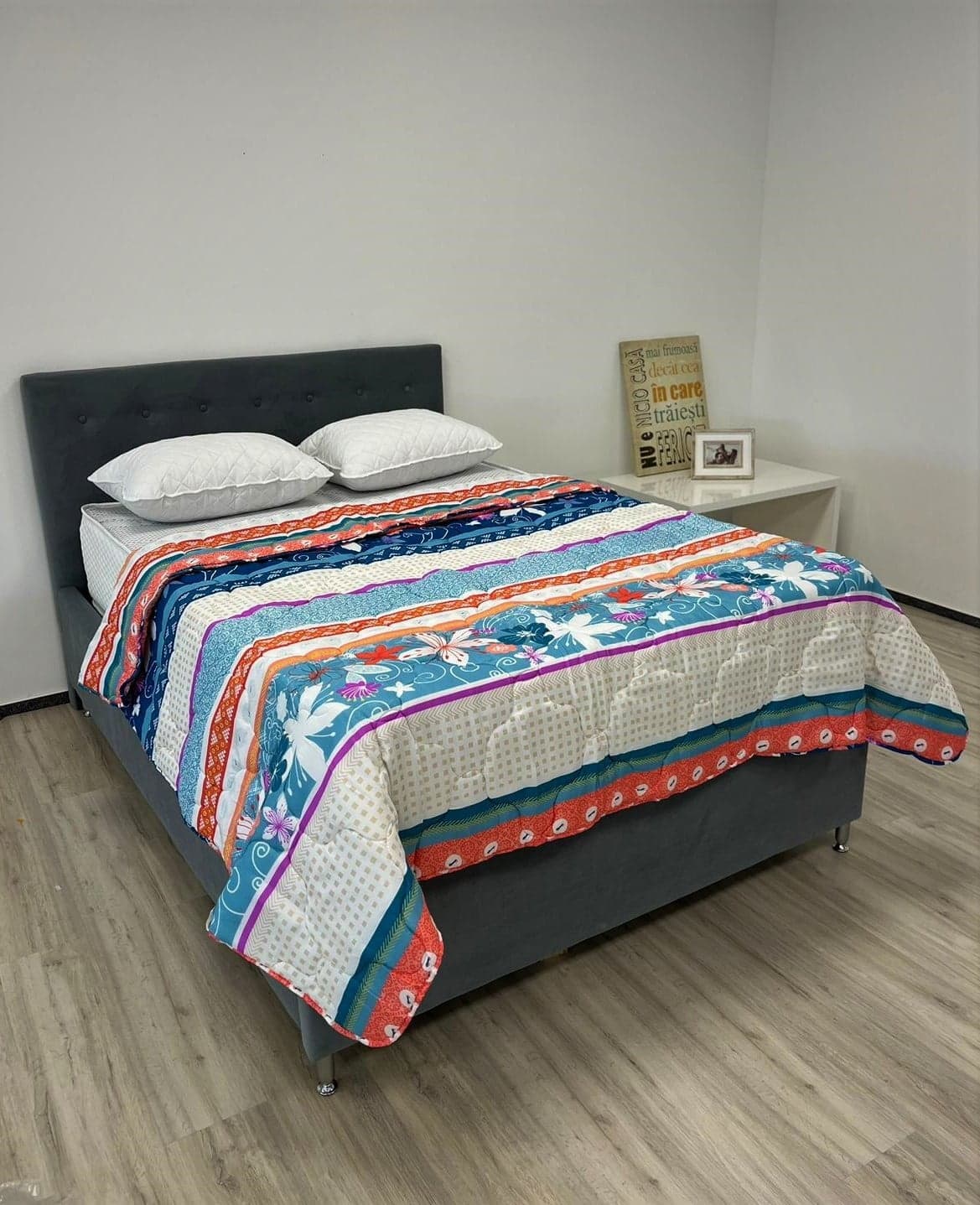 Pilota matlasata Traditional Somnart, microfibra, 220x200 cm, 250 g/mp - 2