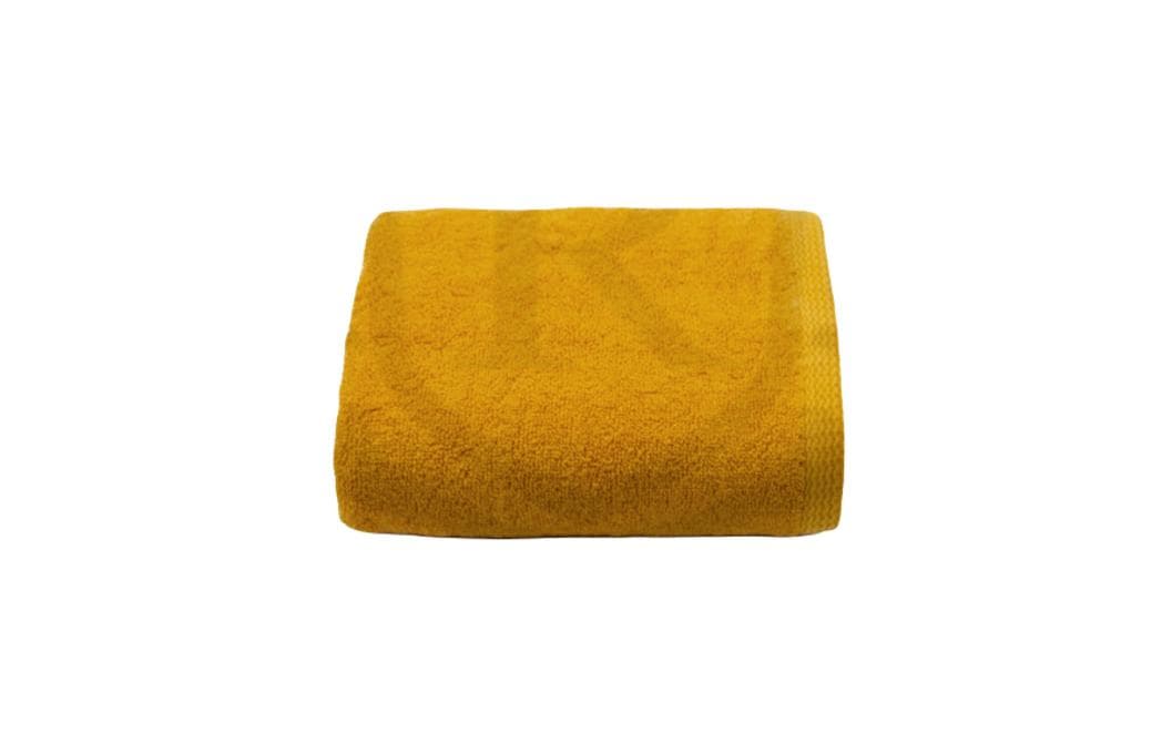 Set 2 prosoape de fata bumbac 100%, 600gsm, Somnart, 50x90cm, galben - 2