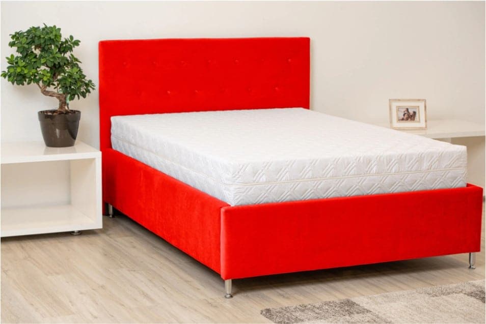 Saltea cu spumă poliuretanică SOMNART 90x200, înălțime 20 cm, ortopedică, husă detașabilă cu fermoar, rulată, fermitate medie - 9