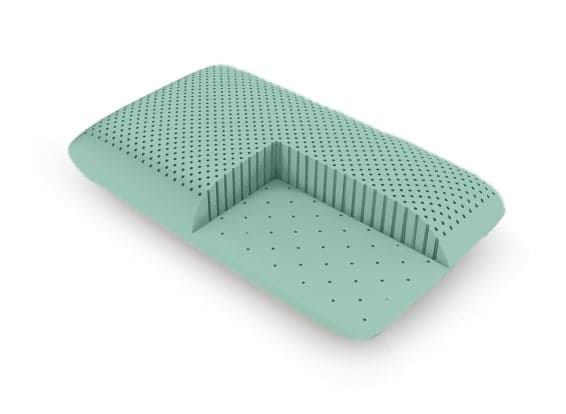 Perna cu memorie Somnart Memory Clasica GREEN 42x72x13 cm - 2