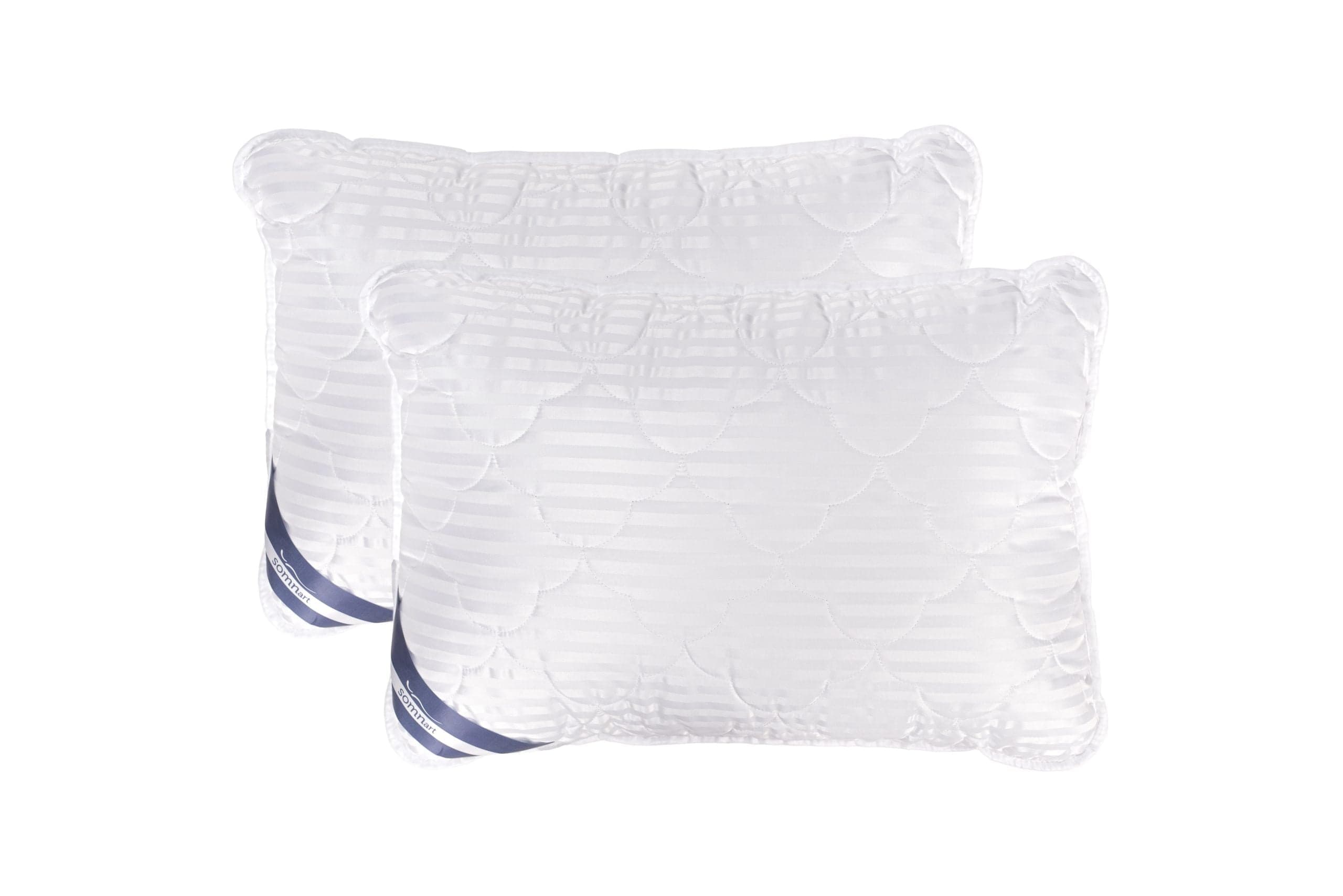 Set 2 Perne Somnart matlasate microfibra Striata, 50x70 cm - 2