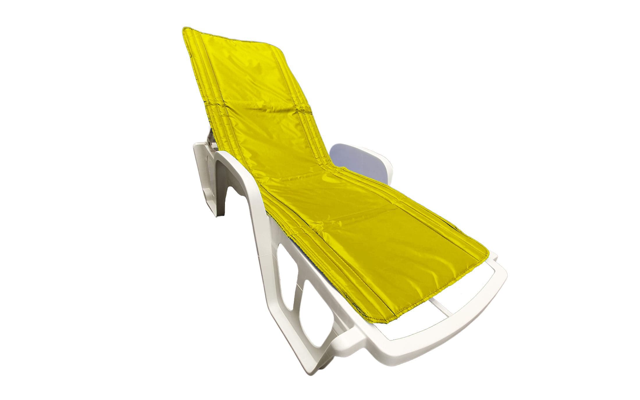 Saltea cu interior vatelină Somnart 60x190, înălțime 1 cm, pentru șezlong, două segmente, husă impermeabilă, culoare albastru - 23
