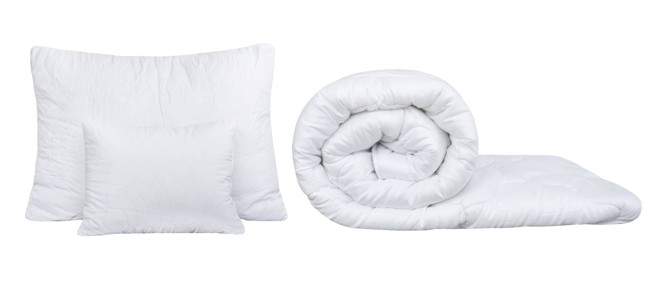 Set Confort pilota 140x200 cm, 300g, 1 perne 40x50 si 1 perna 70x90 cm, microfibra - 2