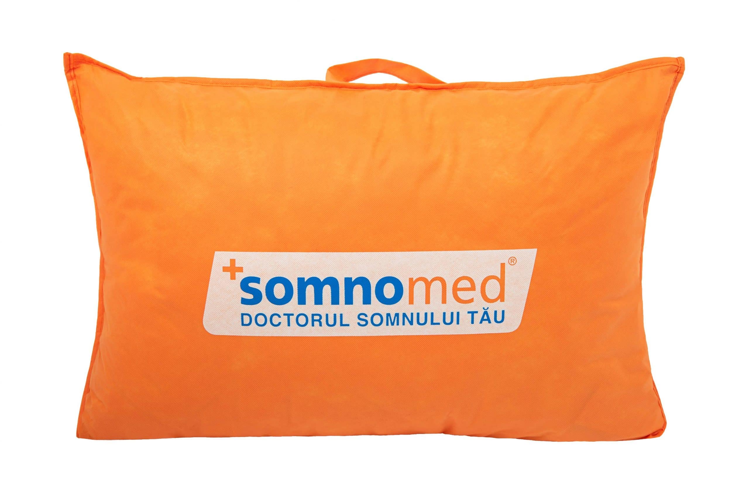 Perna Somnomed Antimicrobiana si Antifungica lavabila la 95°C - 50 x 70 cm, ambalata la geanta cu manere - 3