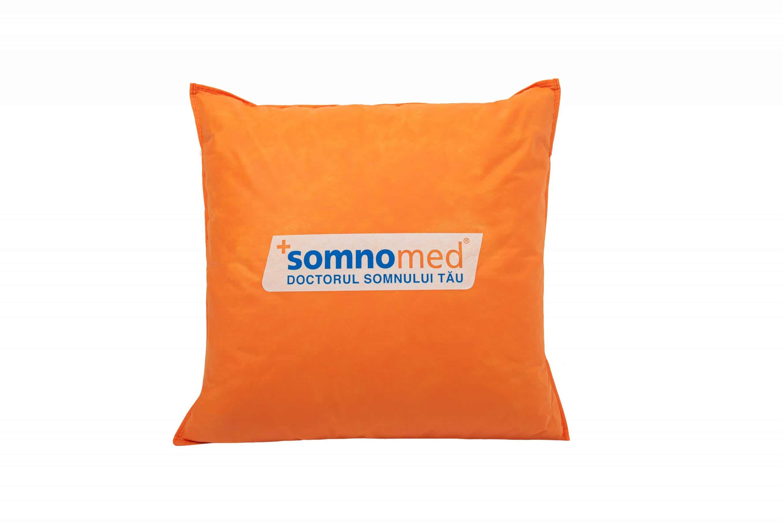 Perna Somnomed Antimicrobiana si Antifungica lavabila la 95°C - 70 x 70 cm, ambalata la geanta cu manere - 3