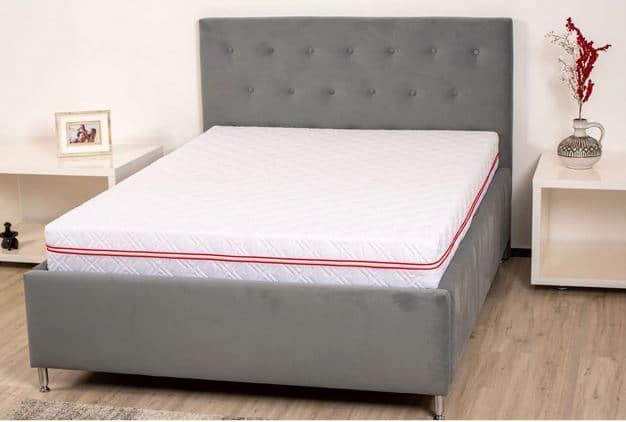 Saltea cu memorie SOMNART 120x190, înălțime 17 cm, ortopedică, husă detașabilă cu fermoar, fermitate medie - 8