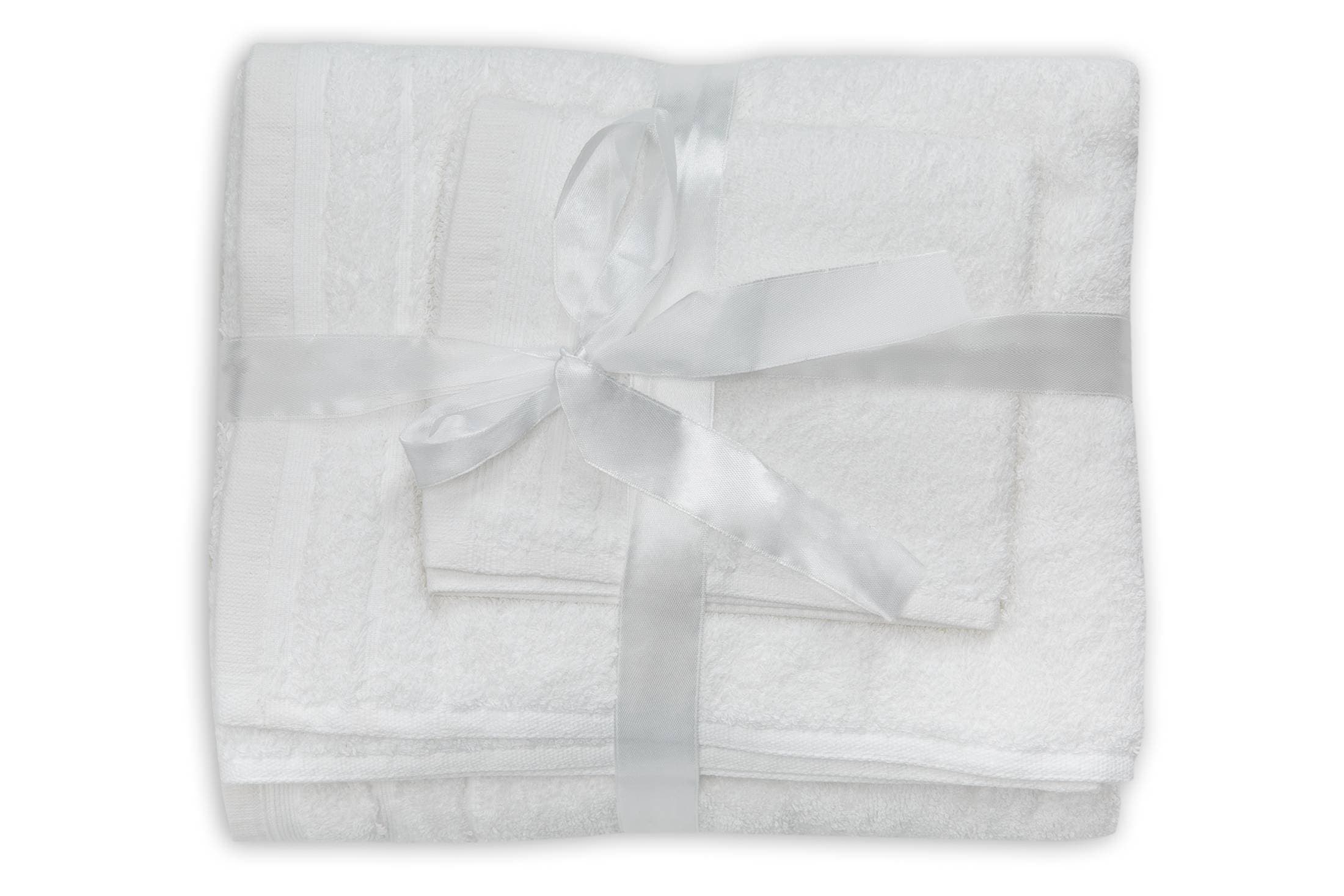 Set prosoape bumbac Somnart, 600gsm, de fata 50x90 cm + de corp 70x140 + de maini 30x50 cm, alb optic - 4
