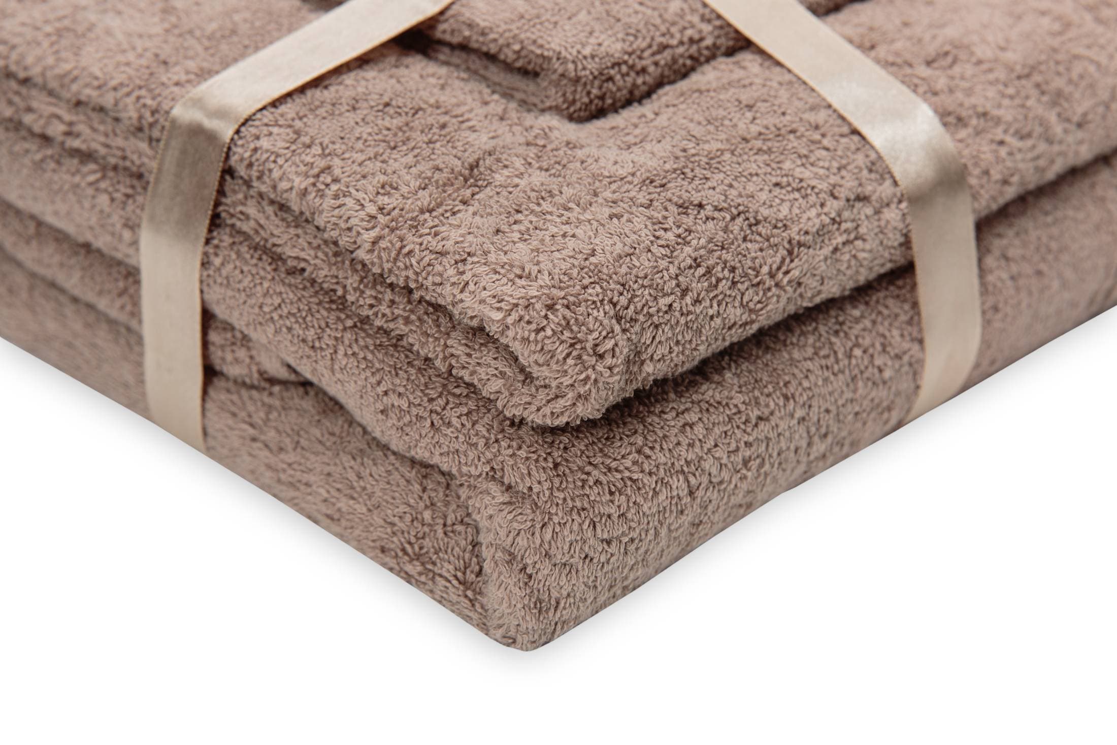 Set prosoape bumbac Somnart 600gsm de fata 50x90 cm + de corp 70x140 + de maini 30x50 cm, bej - 5