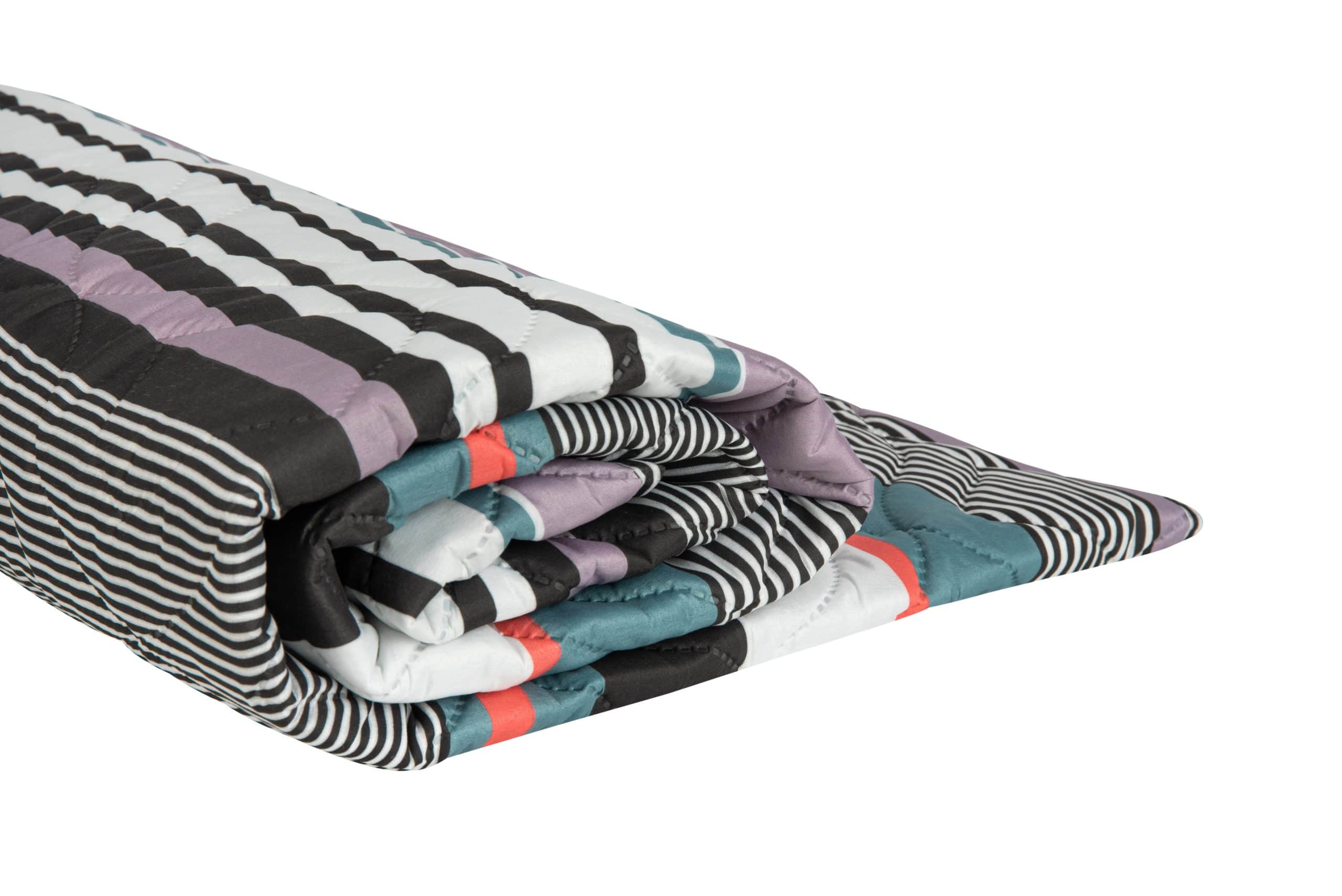 Pilota matlasata Ultrasleep Multicolored Somnart, 200x220 cm, 250 g, microfibra, lavabila la 40°C - 2