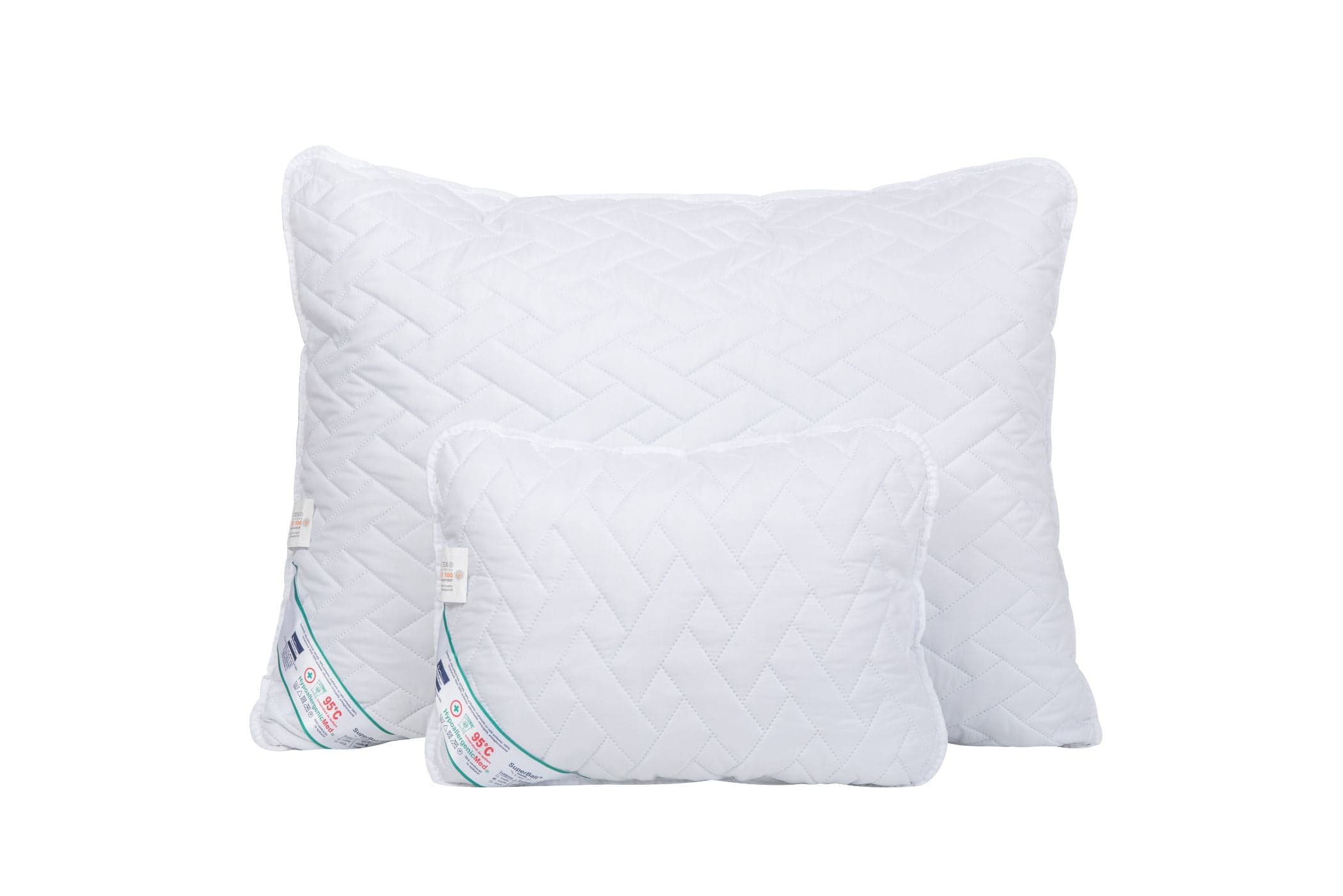 Set Somnart HypoallergenicMed pilota 140x200 cm de 200g, 1 perna 40x50 si 1 perna 70x90 cm - 3