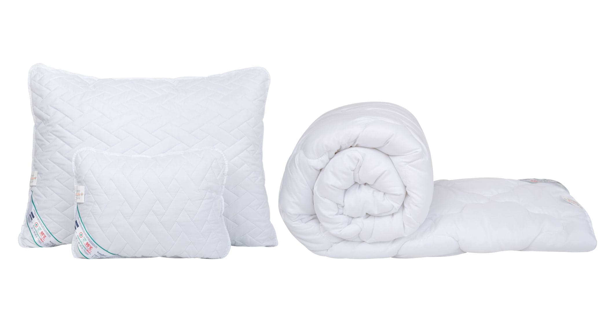 Set Somnart HypoallergenicMed pilota 140x200 cm de 200g, 1 perna 40x50 si 1 perna 70x90 cm - 2