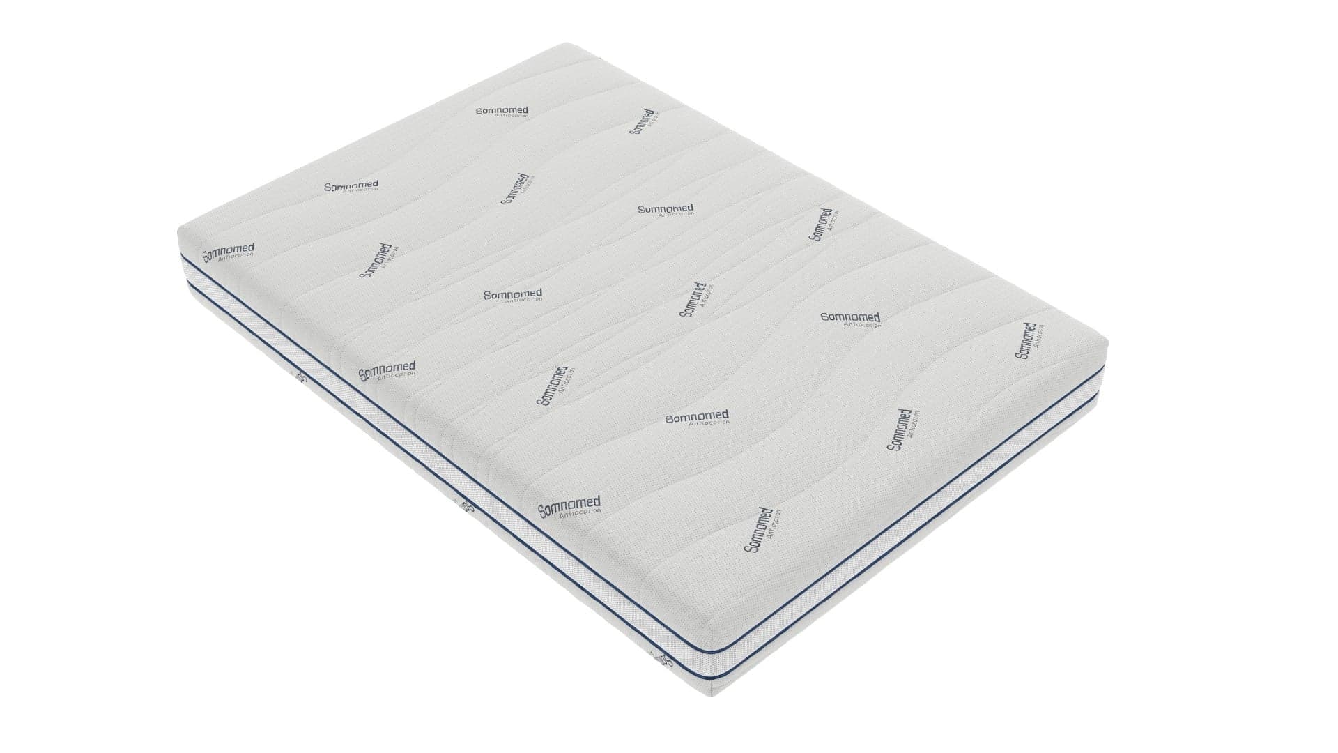Saltea cu memorie Somnomed Antiacaria 140x200, înălțime 20 cm, pentru alergici, husă cu tratament antiacarian, rulată, fermitate medie - 11