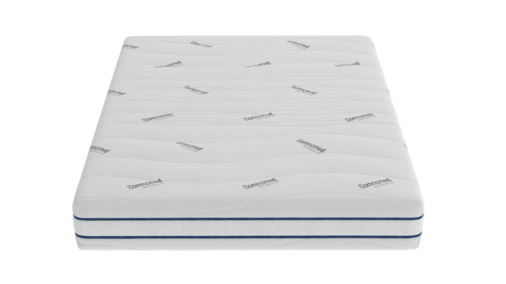 Saltea cu memorie Somnomed Antiacaria 140x200, înălțime 20 cm, pentru alergici, husă cu tratament antiacarian, rulată, fermitate medie - 12