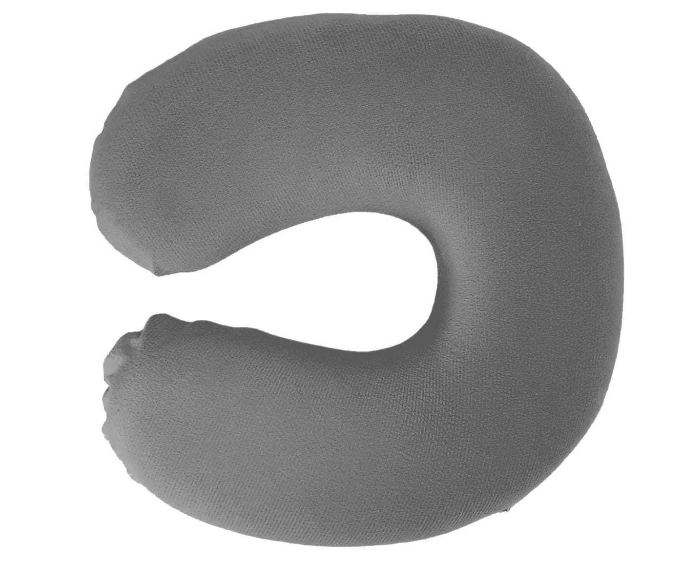Perna calatorie SOMNART din spuma Memory cul GRI dimensiune 32x32x8 - 2