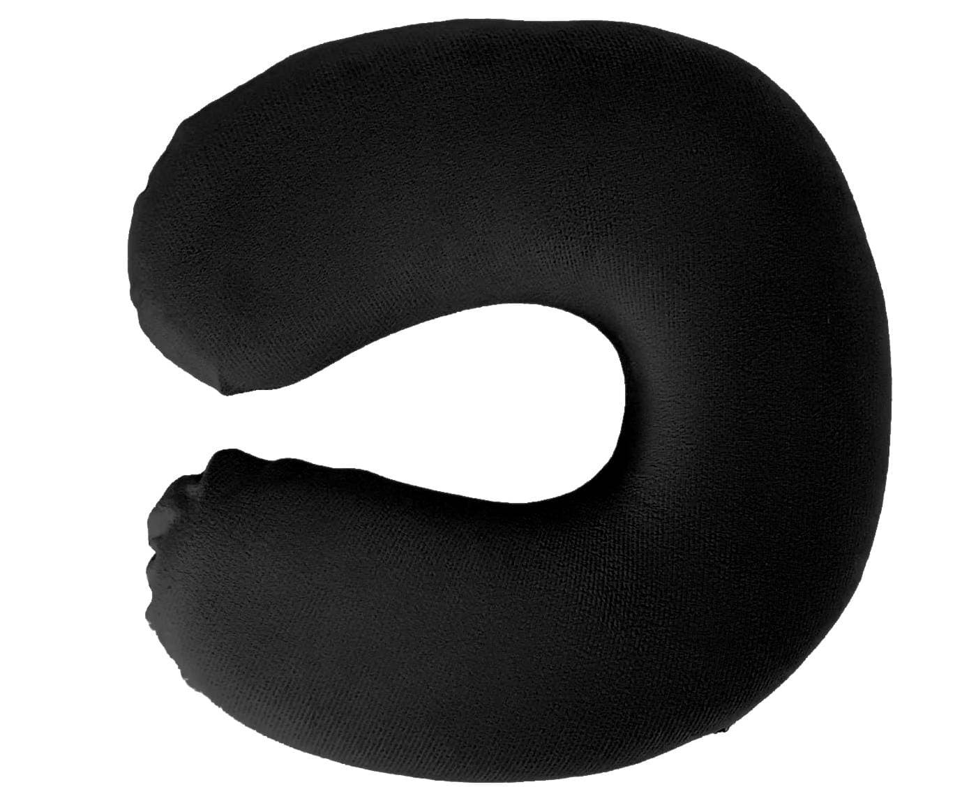 Perna calatorie SOMNART din spuma Memory cul NEGRU dimensiune 32x32x8 - 2