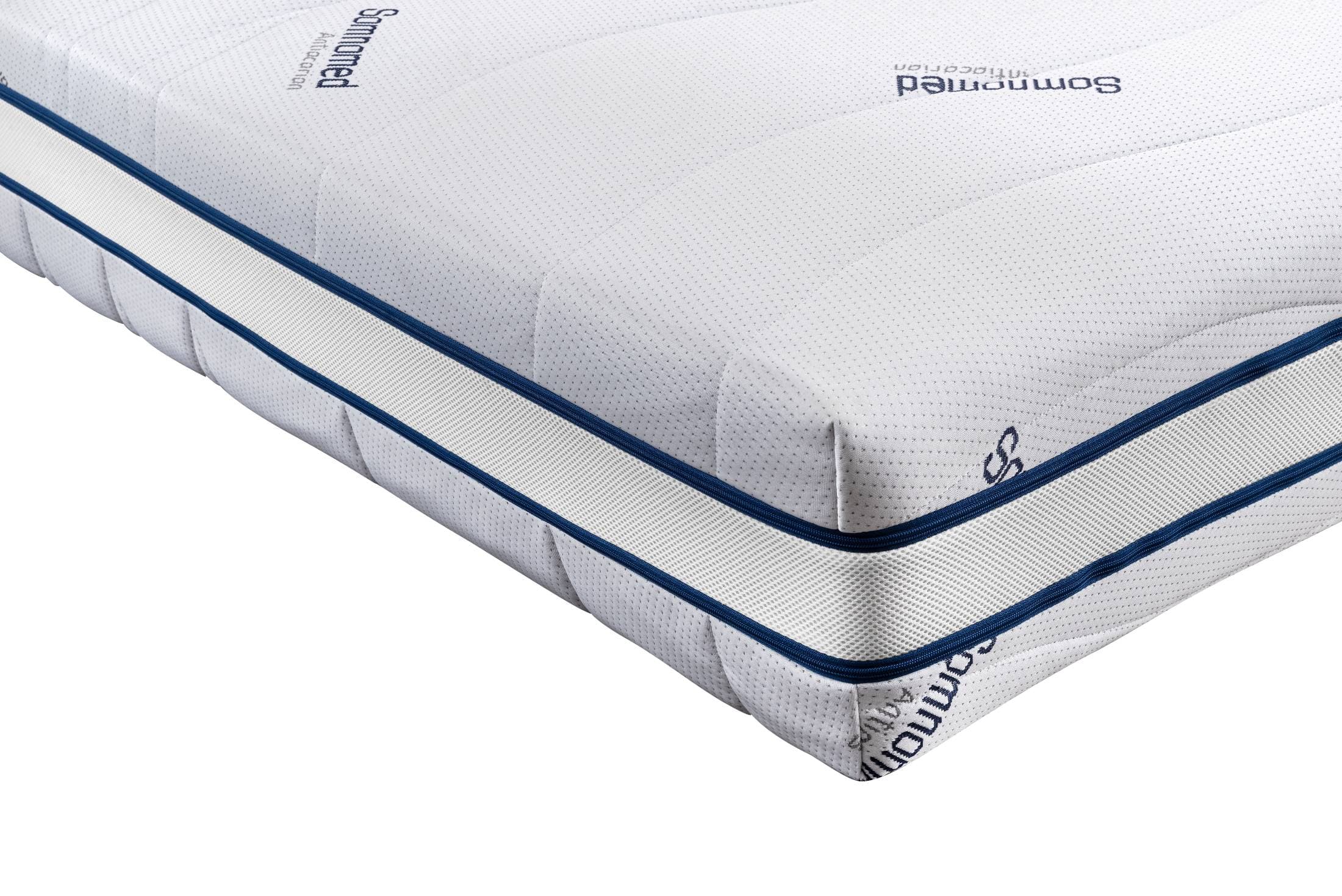 Saltea cu memorie Somnomed Antiacaria 180x200, înălțime 20 cm, pentru alergici, husă cu tratament antiacarian, rulată, fermitate medie - 14