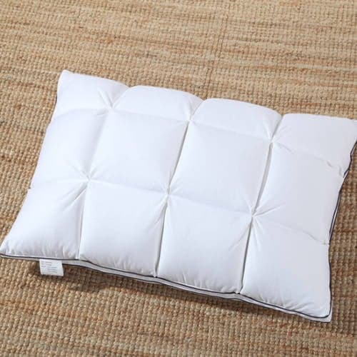 Perna puf gasca 50x70 cm, SomnART, inaltime 3 cm, tip fagure - 2