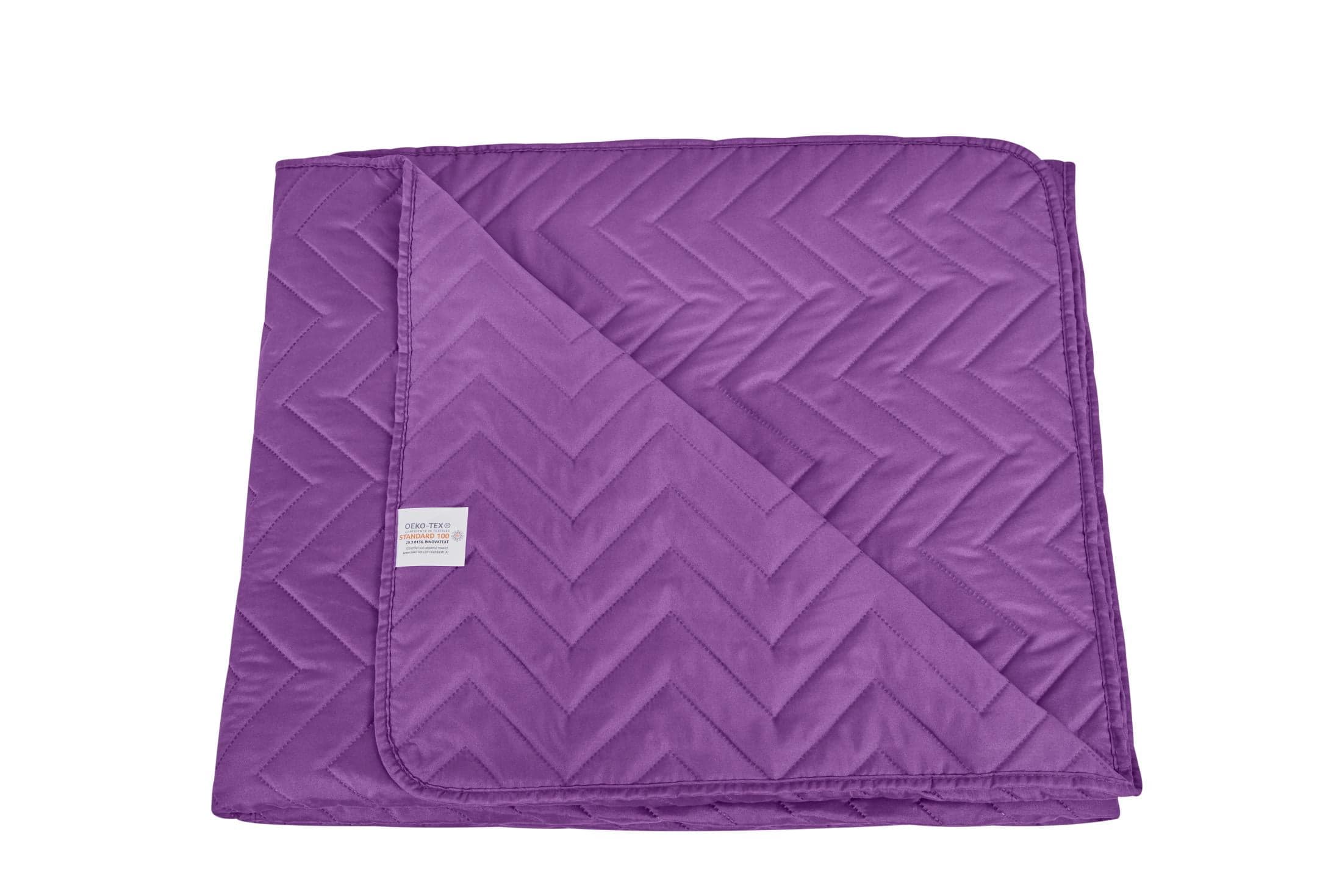 Cuvertura  Microfibra, fill 80 g, Microfibra, 210X240, PURPLE MAGIC - 3