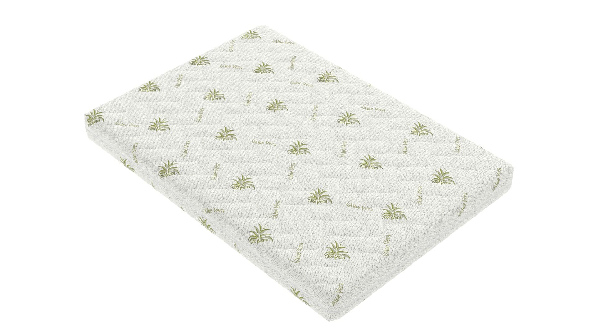Saltea cu spumă poliuretanică SomnART FermiMax Aloe Vera 120x200, înălțime 15 cm, anatomică, husa lavabilă și detașabilă cu fermoar, rulată, fermitate ridicată - 10