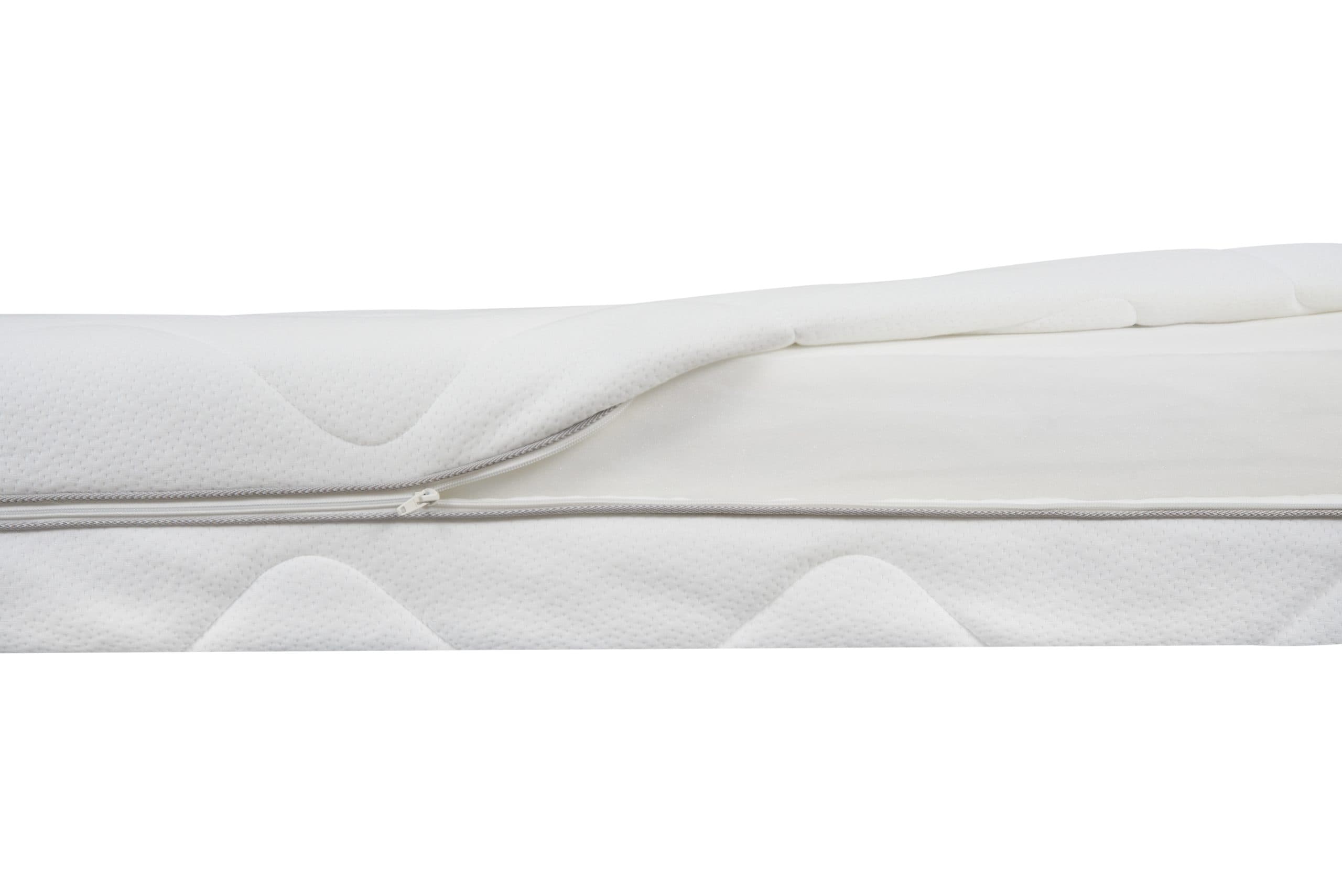 Saltea cu spuma poliuretanica SomnART Optimax Ortopedic 90x190, inaltime 18 cm, ortopedica, husa detasabila si lavabila, rulata, fermitate medie - 10