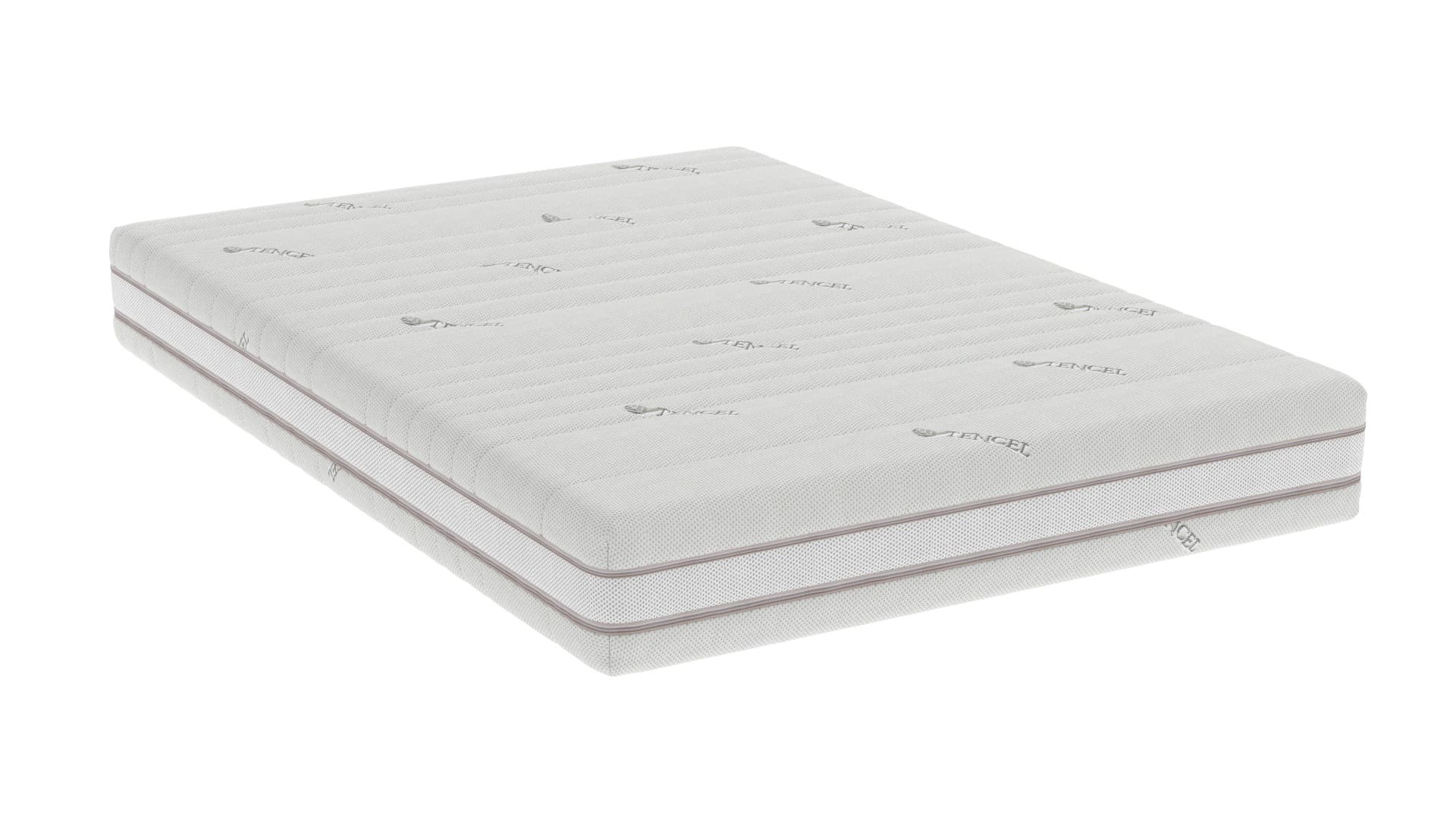 Saltea cu memorie Somnart Memory Tencel 140x200, înălțime 26 cm, 7 zone, aerisiere 3D AirMesh, husa detasabila si lavabila, fermiate medie - 9