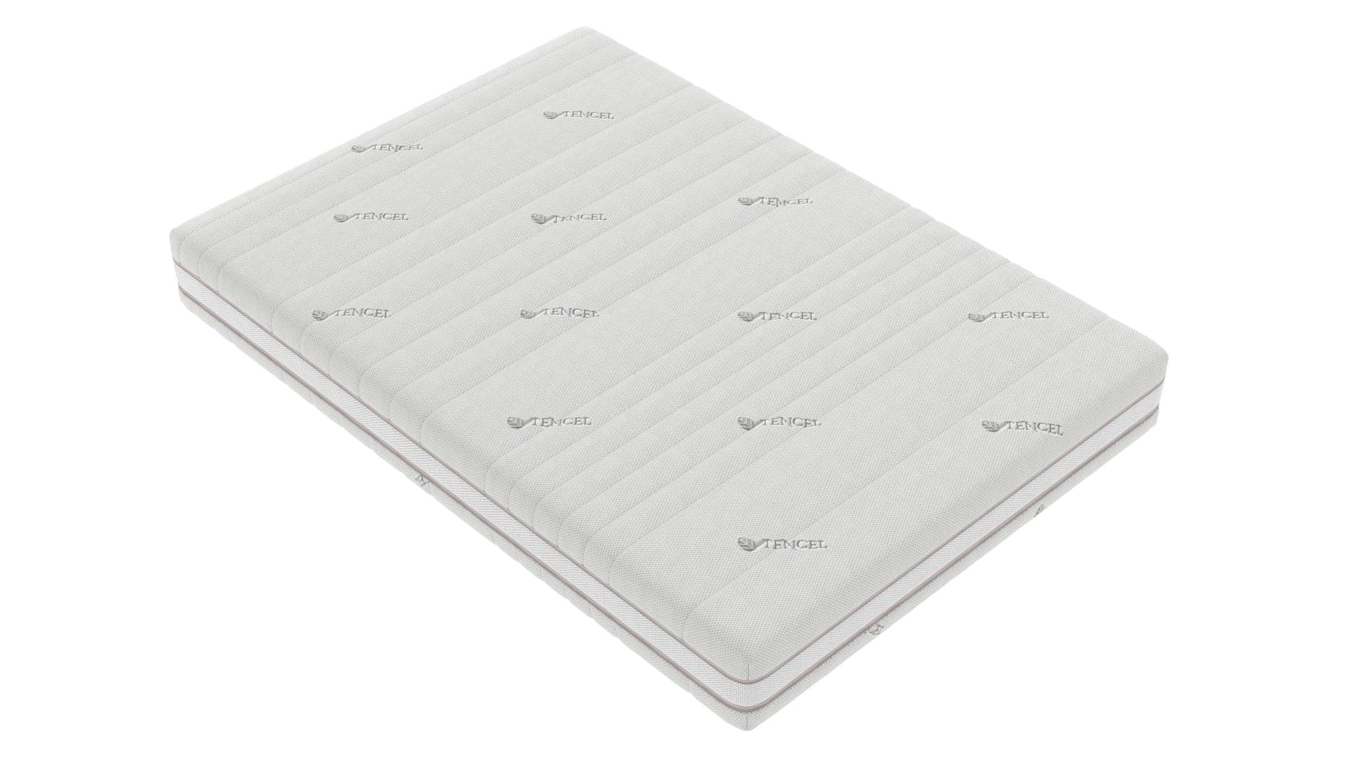 Saltea cu memorie Somnart Memory Tencel 140x200, înălțime 26 cm, 7 zone, aerisiere 3D AirMesh, husa detasabila si lavabila, fermiate medie - 10