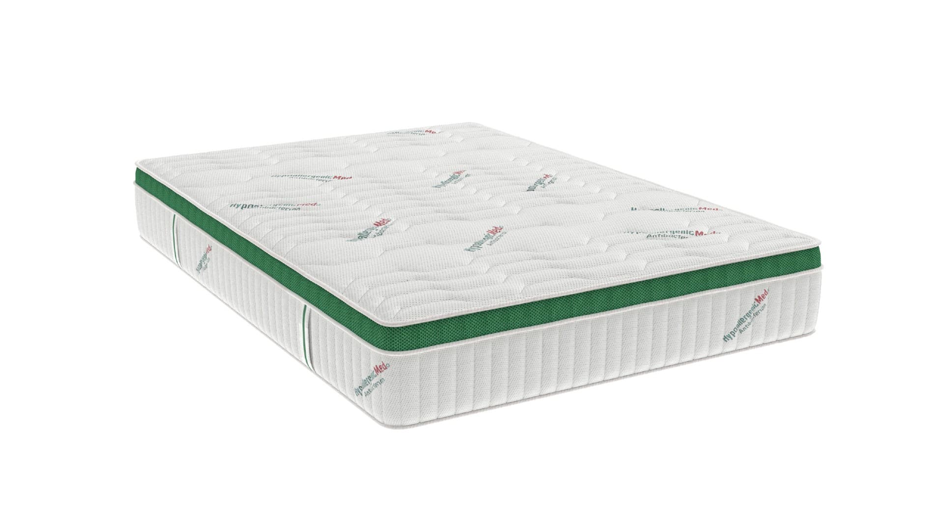 Saltea cu arcuri HypoallergenicMed Primo Protect 160x200, înălțime 23 cm, ortopedică, husă tratament antialergic,  fermitate mediu-tare, sistem aerisire 3D - 11