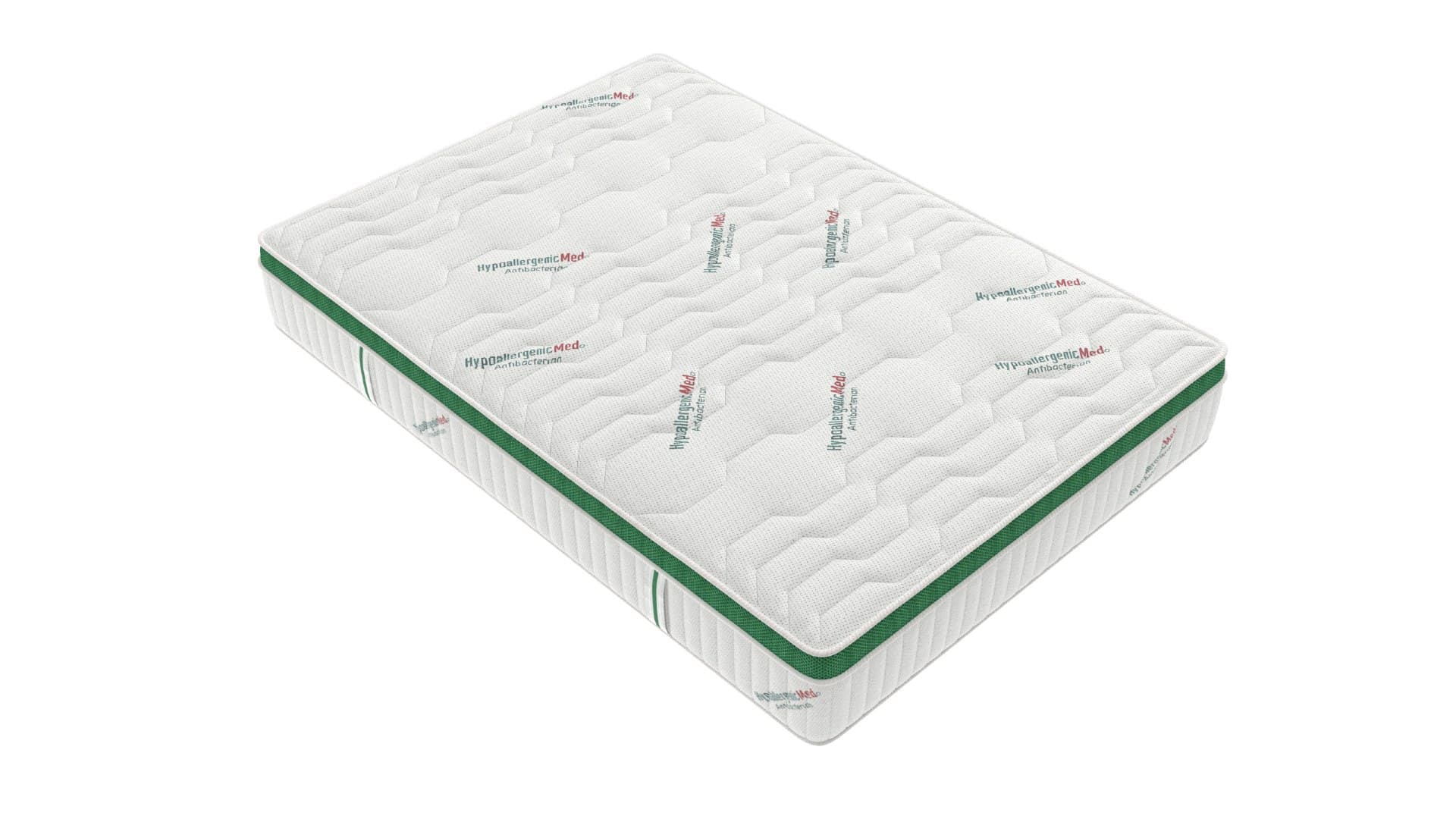 Saltea cu arcuri HypoallergenicMed Primo Protect 160x200, înălțime 23 cm, ortopedică, husă tratament antialergic,  fermitate mediu-tare, sistem aerisire 3D - 10