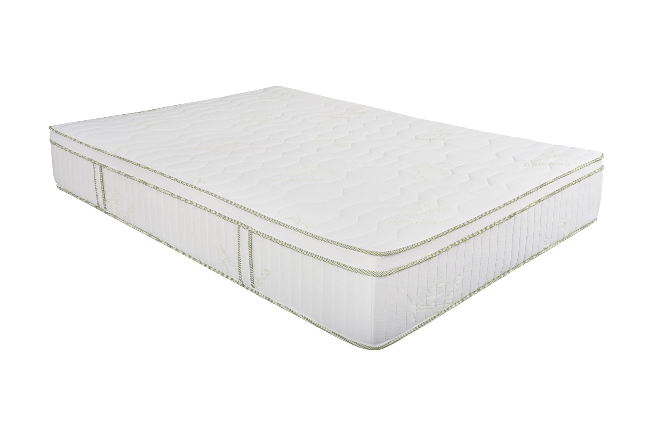 Saltea cu memorie si arcuri Bambus Super Confort Pocket Multilayer 90x200, inaltime 25 cm, husa matlasata, sistem 3D, manere, fermitate medie - 8