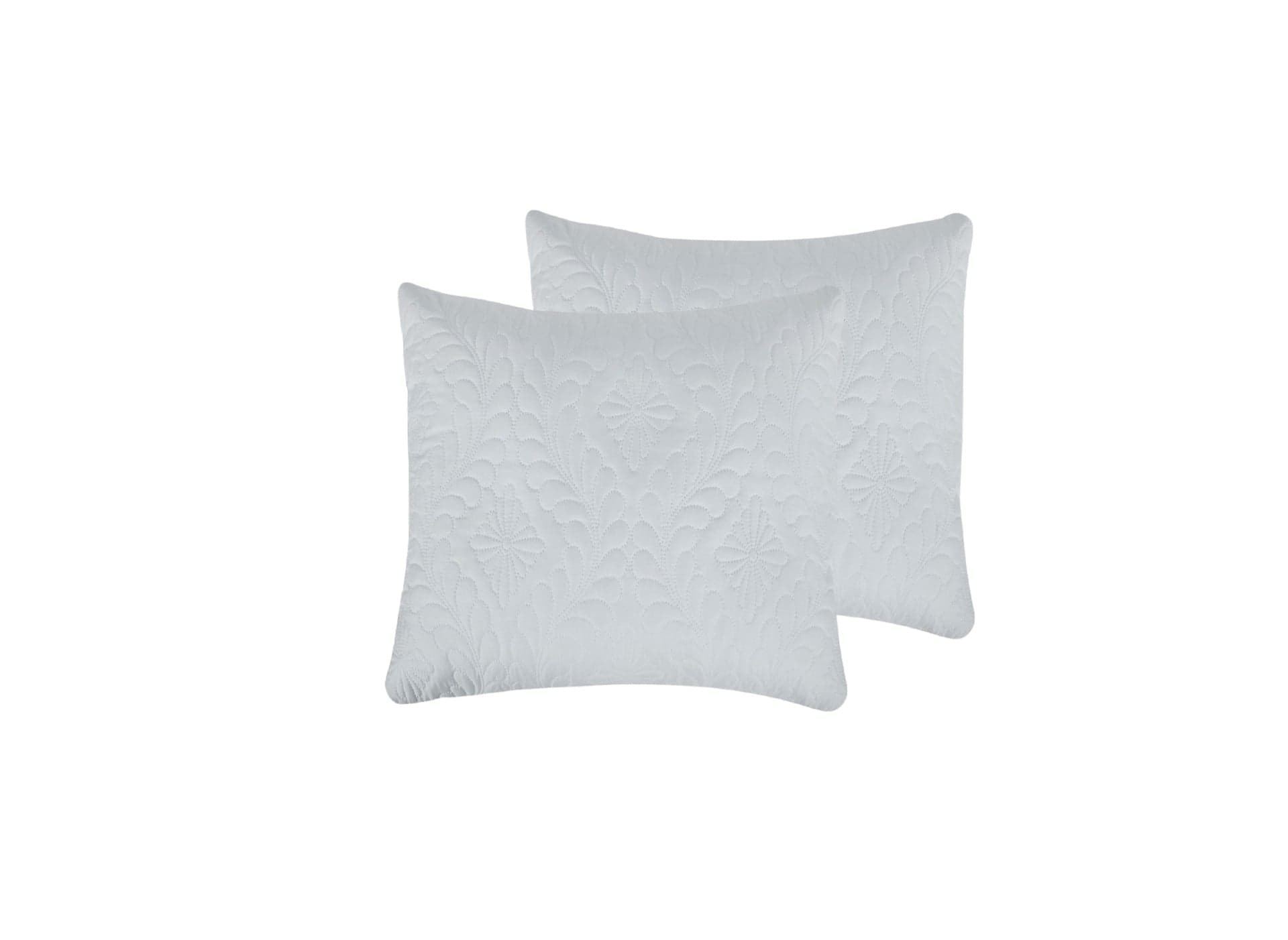 Set 2 Perne 60x60 Somnart Belina, microfibra, lavabile la masina, vidat, alb - 5