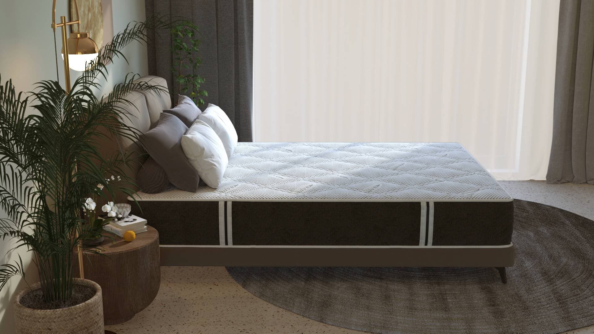 Saltea cu arcuri Pocket Somnart 2Face Confort 120x200, inaltime 22 cm, husa nedetasabila, manere, fermitate medie - 21
