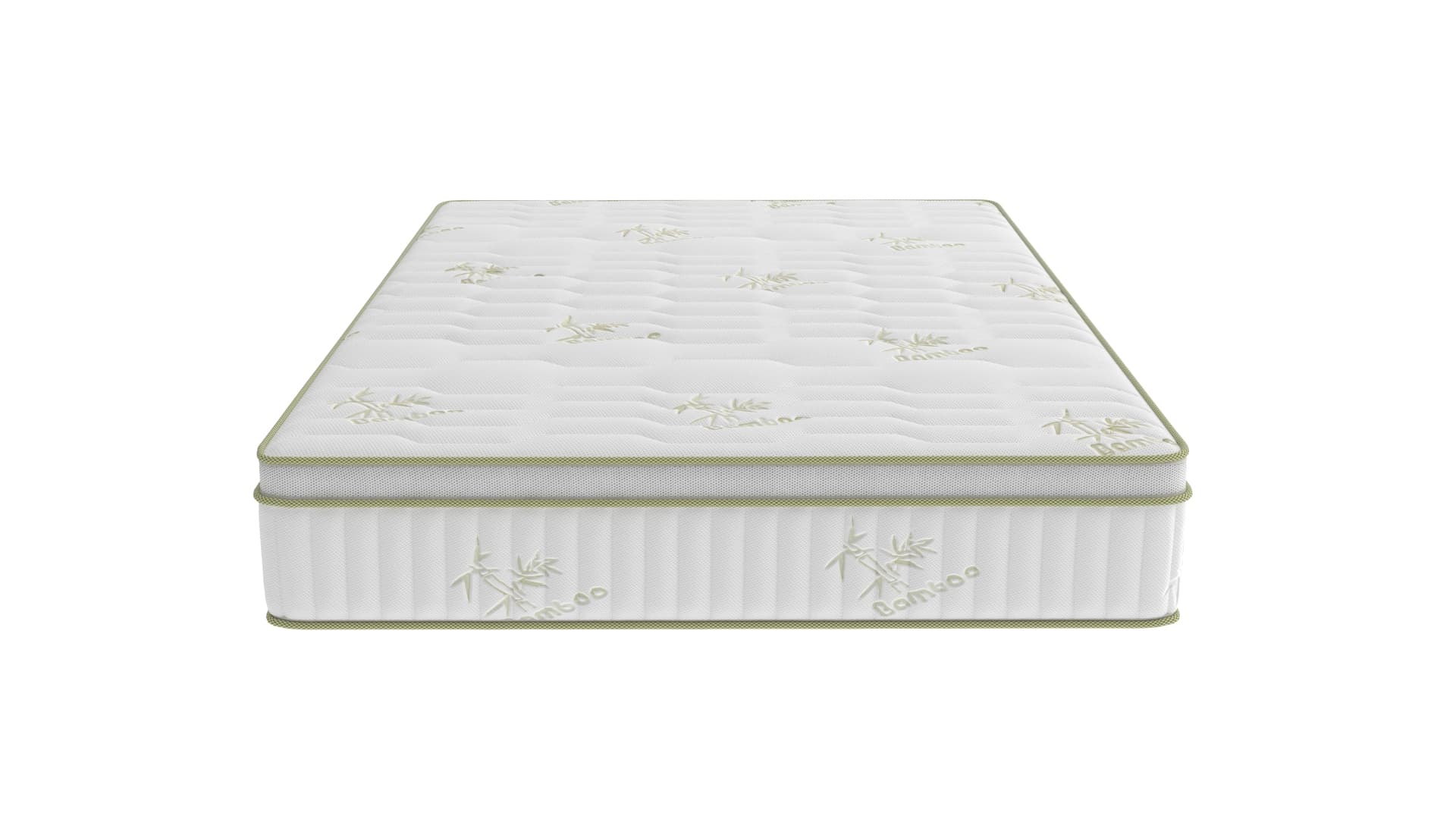 Saltea cu memorie si arcuri Bambus Super Confort Pocket Multilayer 140x200, inaltime 25 cm, husa matlasata, sistem 3D, manere, fermitate medie - 10