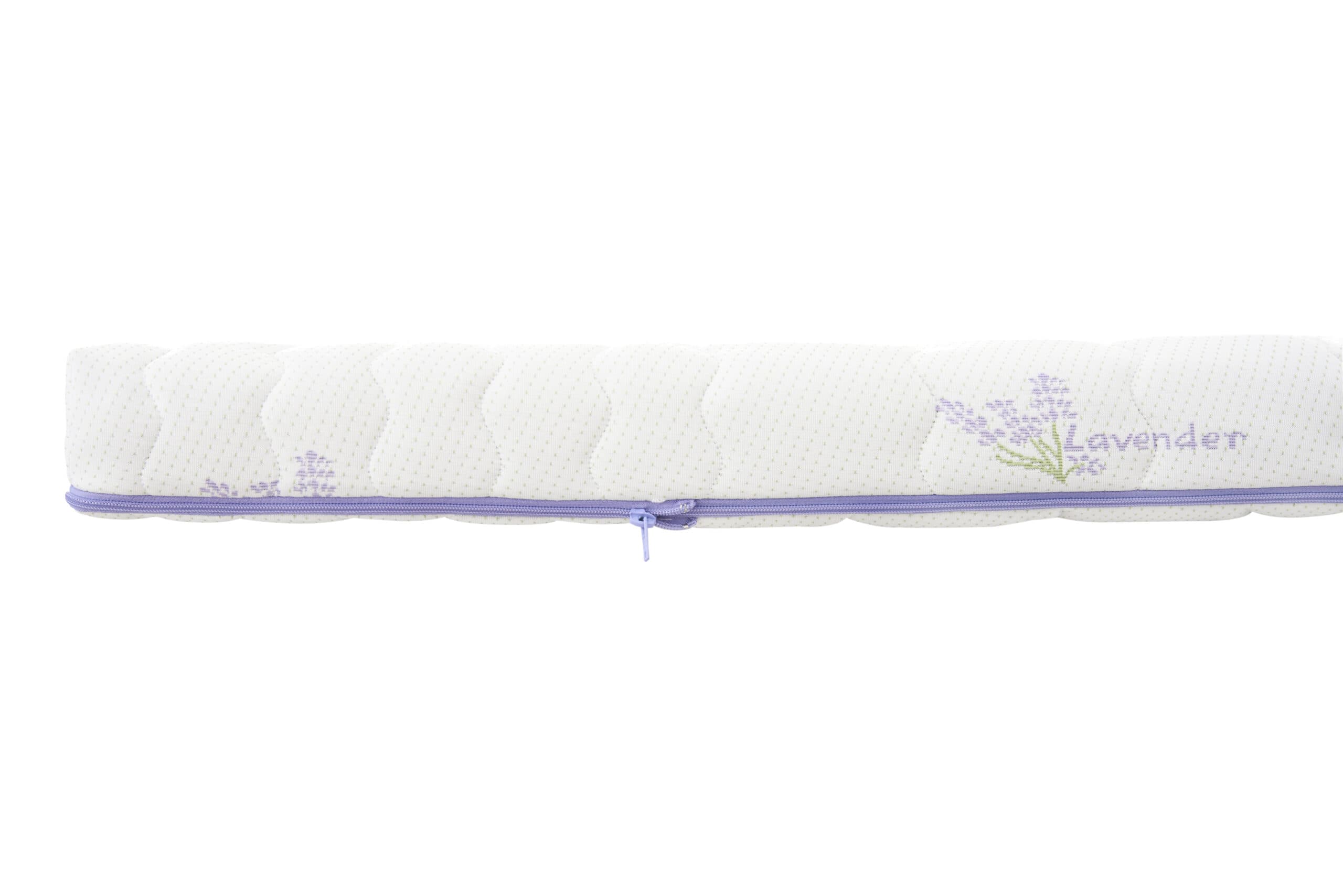 Topper cu spuma poliuretanica Superconfort Lavant 7 Zone 160x200, husa detasabila si lavabila, tratament lavanda, fermitate medie - 3