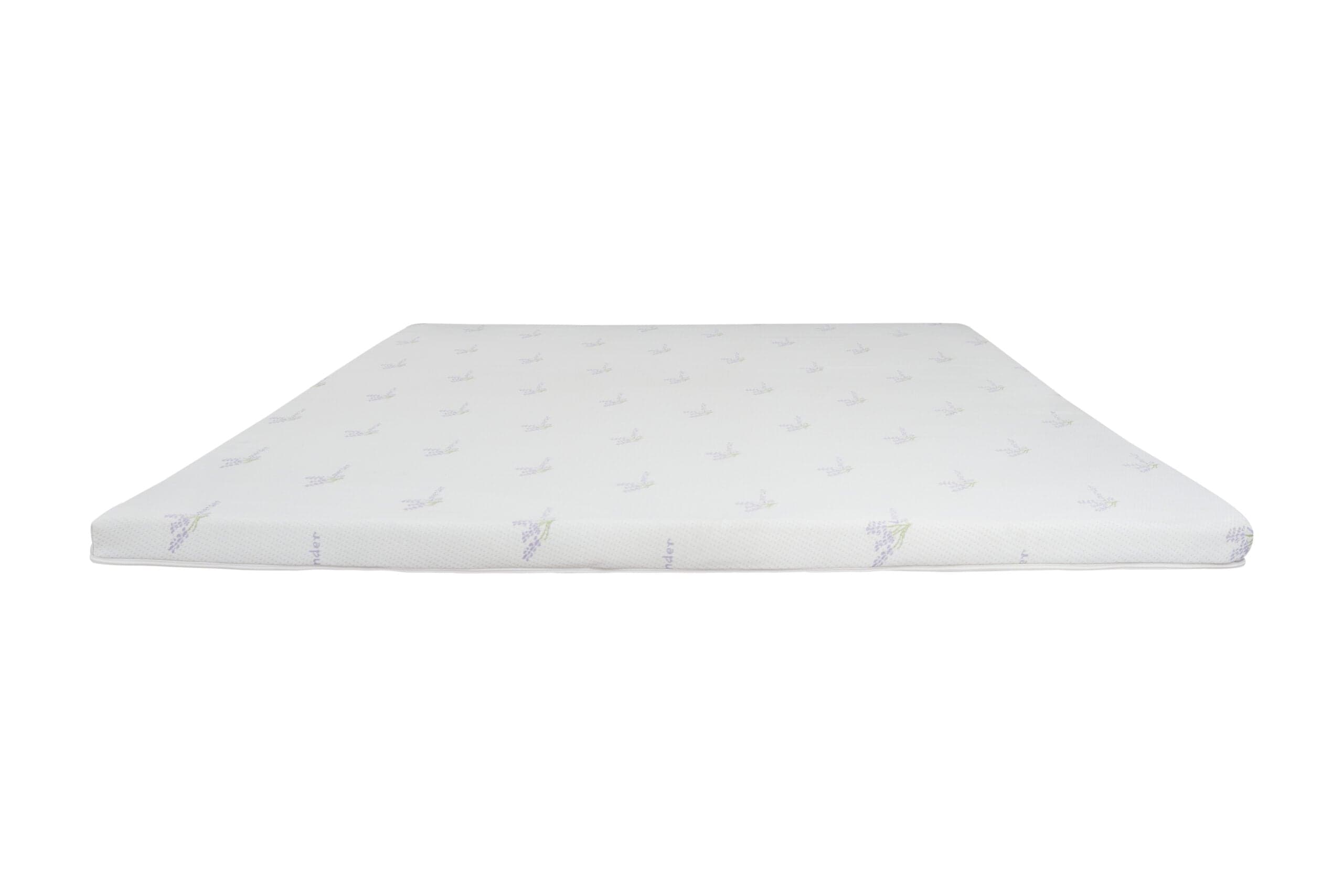 Topper cu spuma poliuretanica Superconfort Lavant 7 Zone 160x200, husa detasabila si lavabila, tratament lavanda, fermitate medie - 2