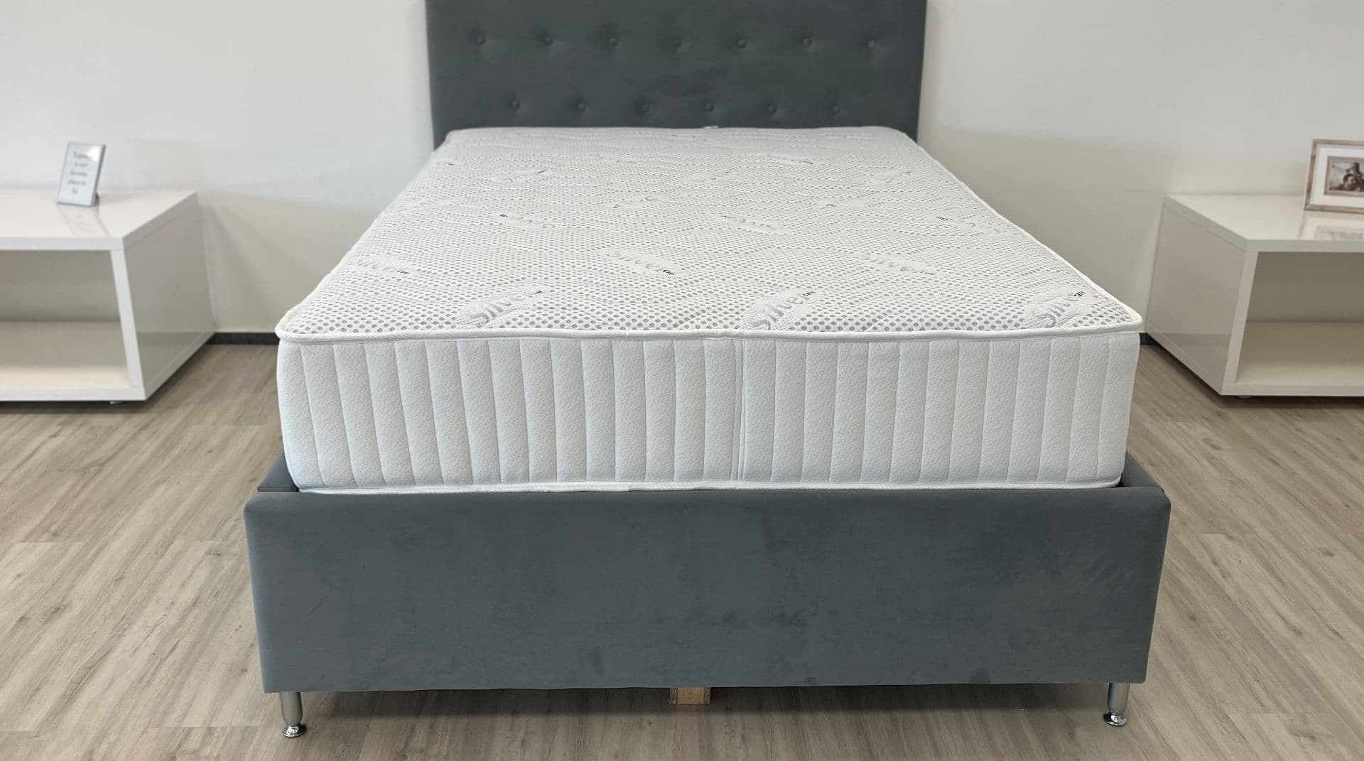 Saltea cu memorie si arcuri Silver Evolution Pocket Spring, Horeca, 180x200, inaltime 30 cm, husa cu ioni de argint, fermitate ridicata - 8
