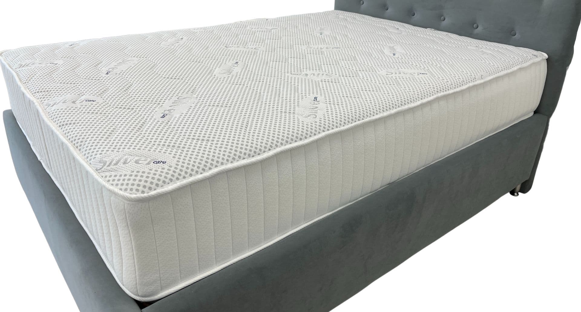Saltea cu memorie si arcuri Silver Evolution Pocket Spring, Horeca, 180x200, inaltime 30 cm, husa cu ioni de argint, fermitate ridicata - 9