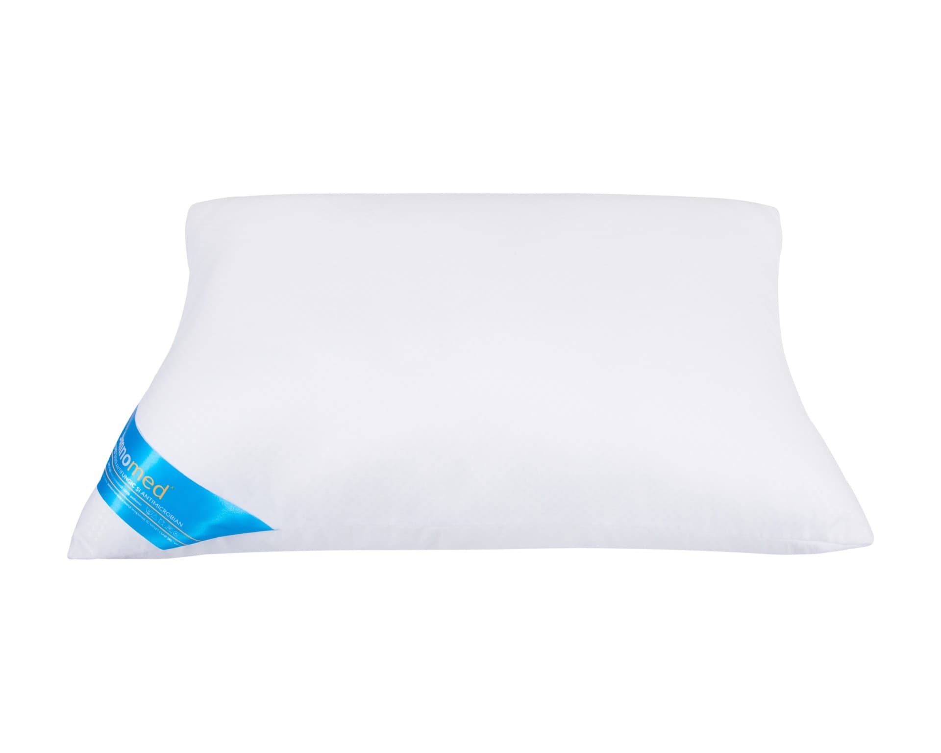 Perna din nanopuf Somnomed Reverie, Antimicrobiana si Antifungica, lavabila la 95°C - 50x70 cm - 2
