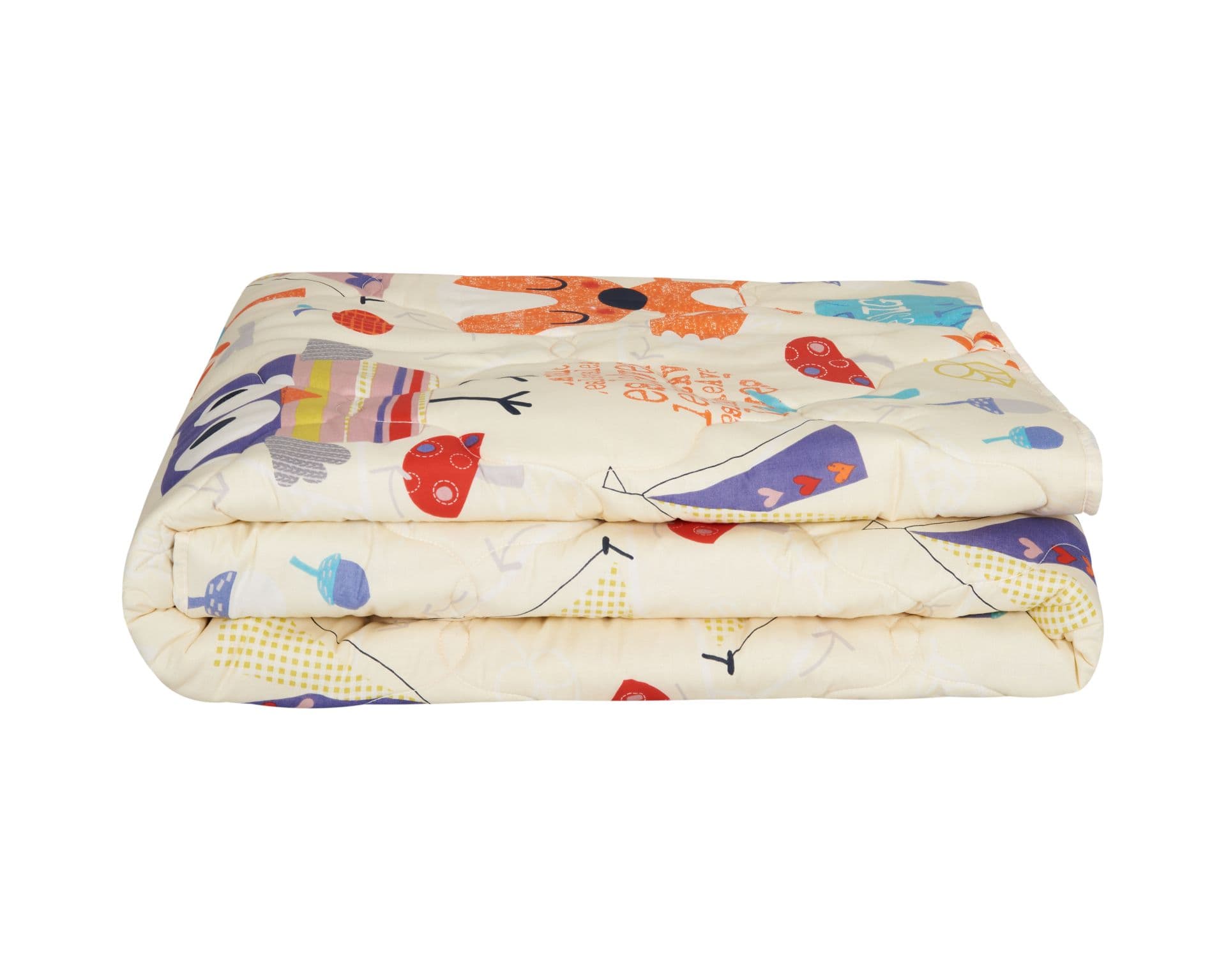 Pilota bumbac Somnart Bufnite, 180x200cm, umplutura 300 gsm - 2