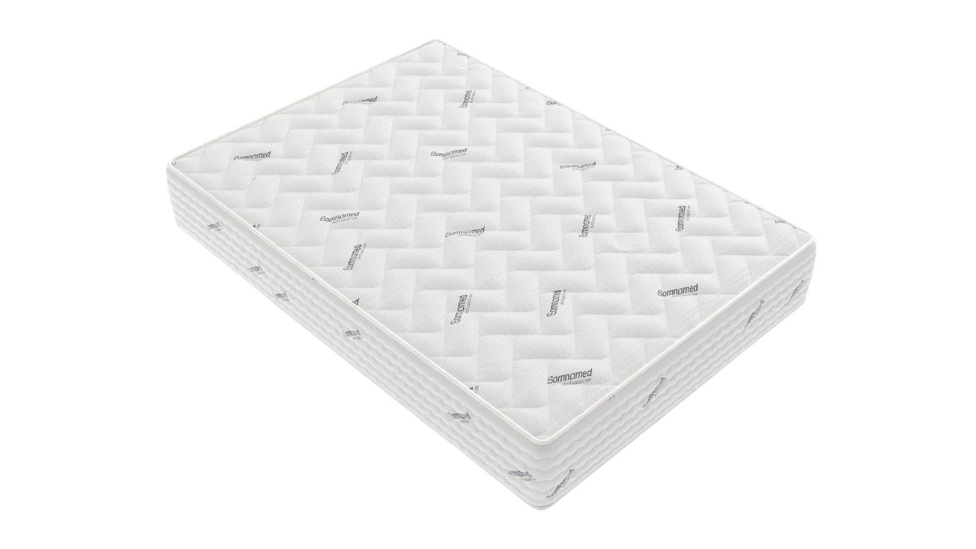 Saltea cu arcuri Pocket Somnomed Comfort Fit HoReCa 140x200, înălțime 30 cm, spumă cu memorie, husa tratament antifungic, fermitate mediu-tare - 9